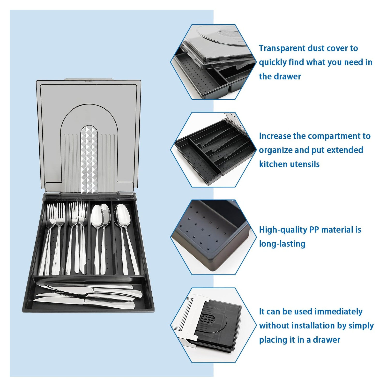 UUDULY LUU0825U0448 Drawer-Organizers - View #3