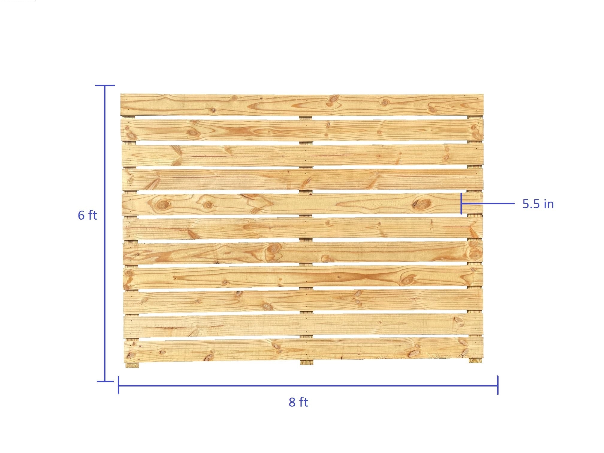 Severe Weather HFP68T25E Wood-Fence-Panels - View #4