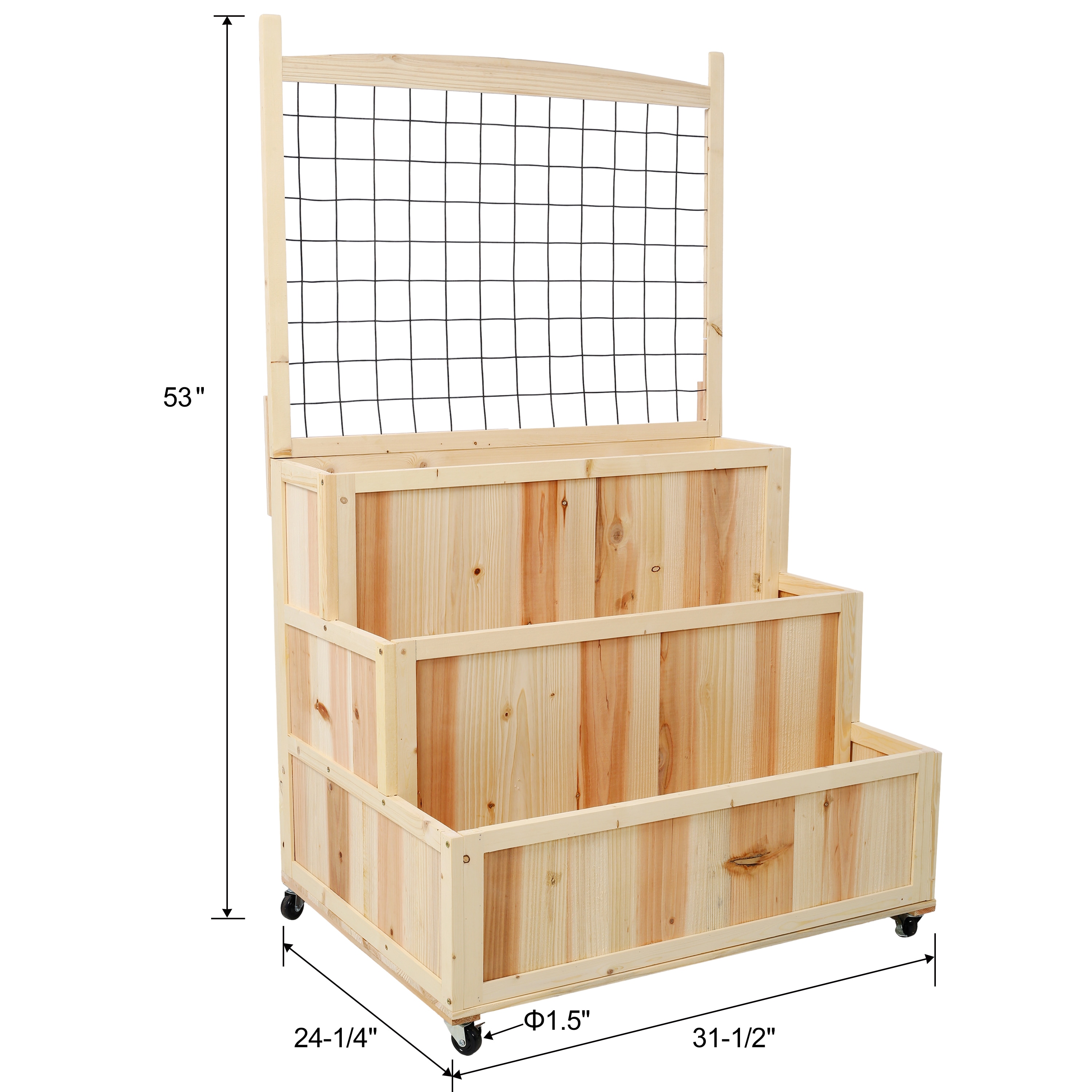 Zeus & Ruta BL04RGB-02 Raised-Garden-Beds - View #3