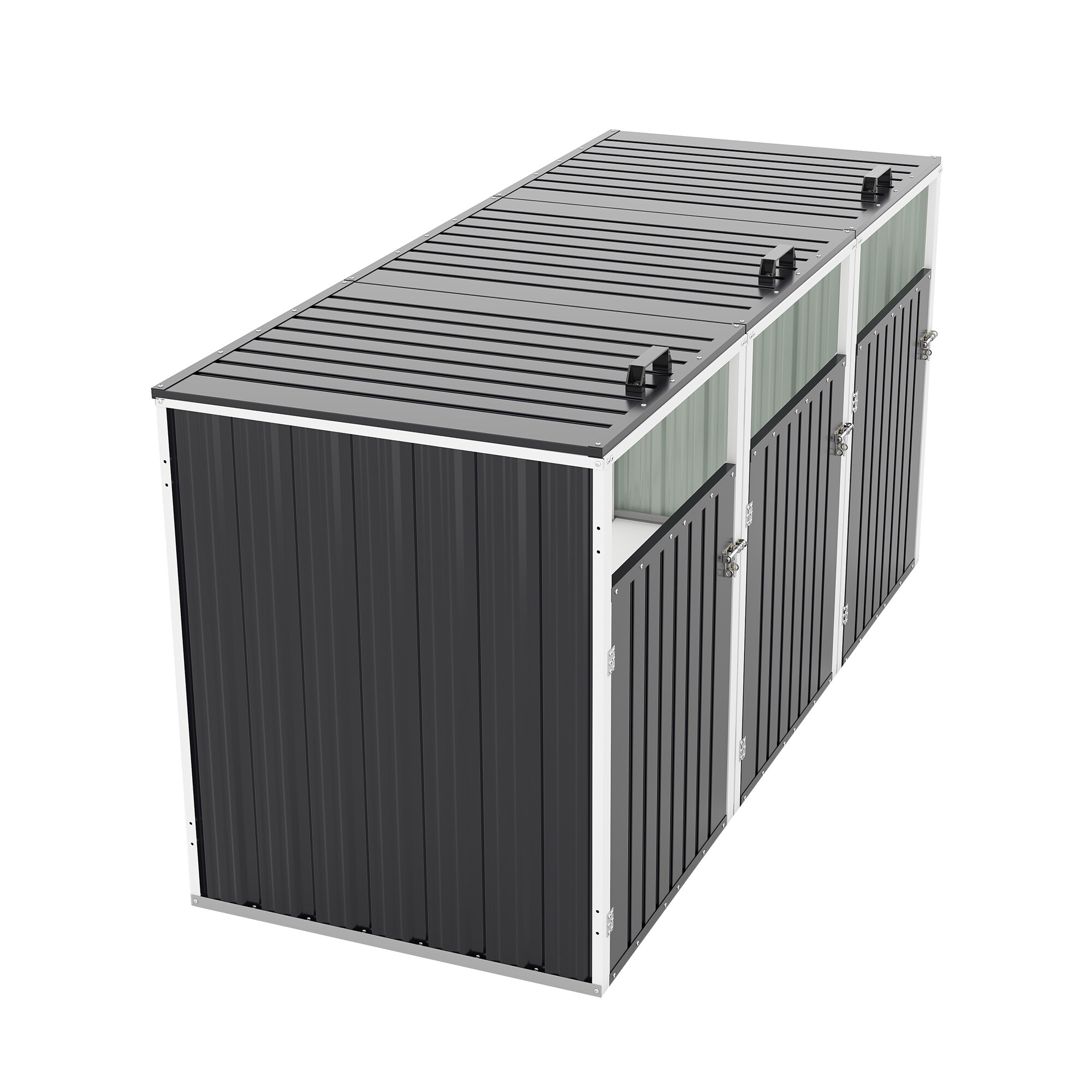Flynama G-P357716 Metal-Storage-Buildings-Sheds - View #4