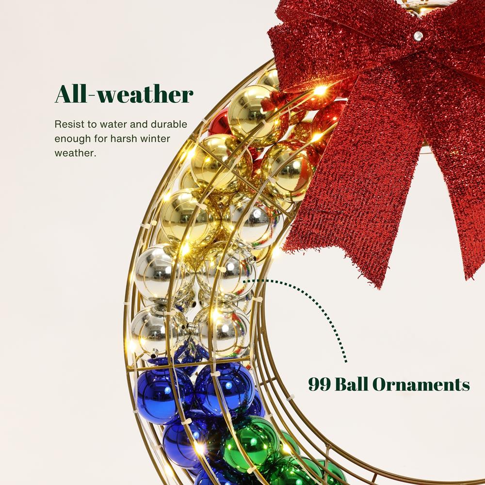 LuxenHome WHHD2079 Outdoor-Christmas-Decor - View #5
