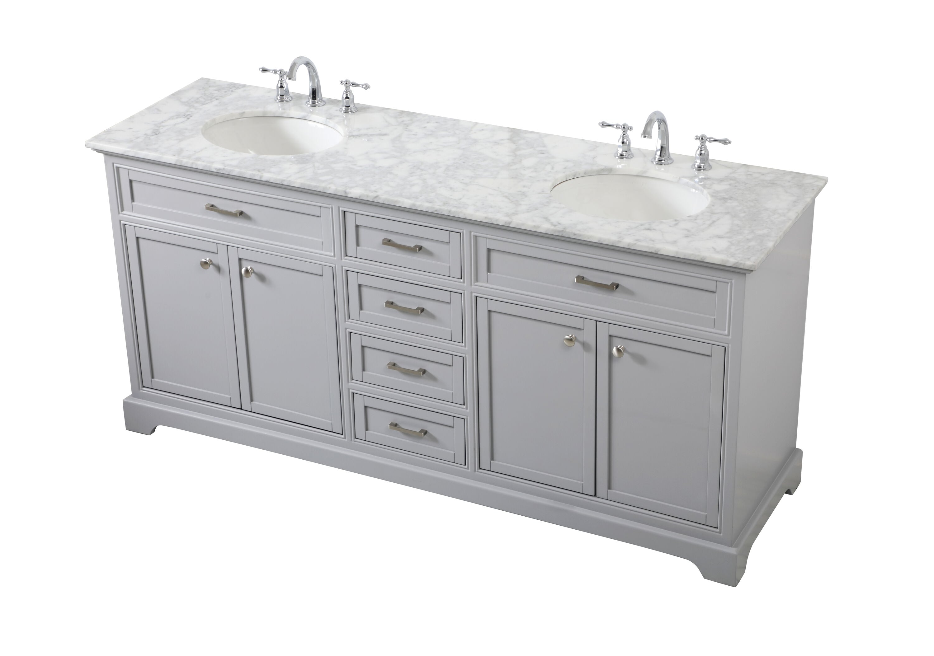 Elegant Decor HF45216DGR Bath-Vanity-Combo - View #4