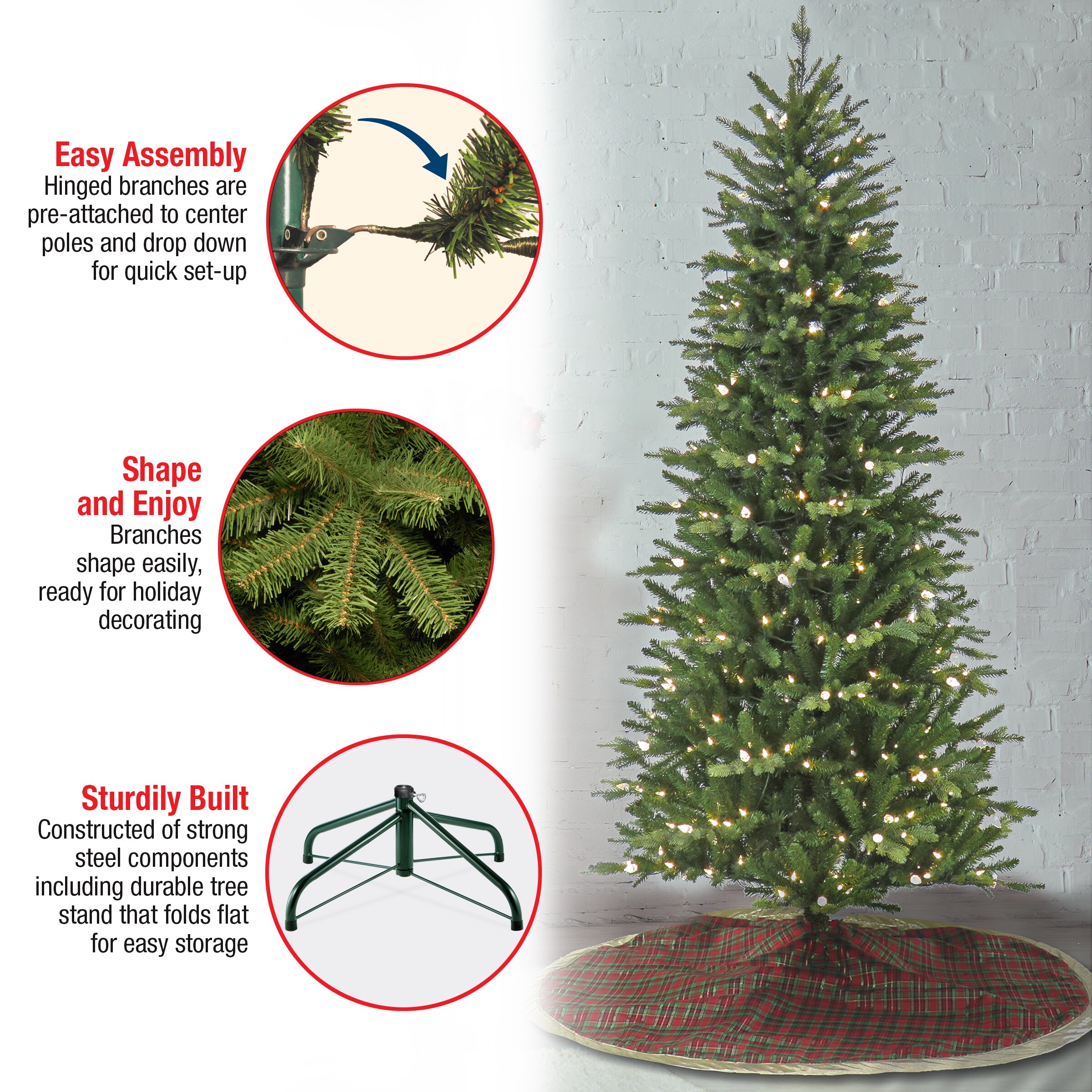 National Tree Company WEP64-300L-75 Artificial-Christmas-Trees - View #4