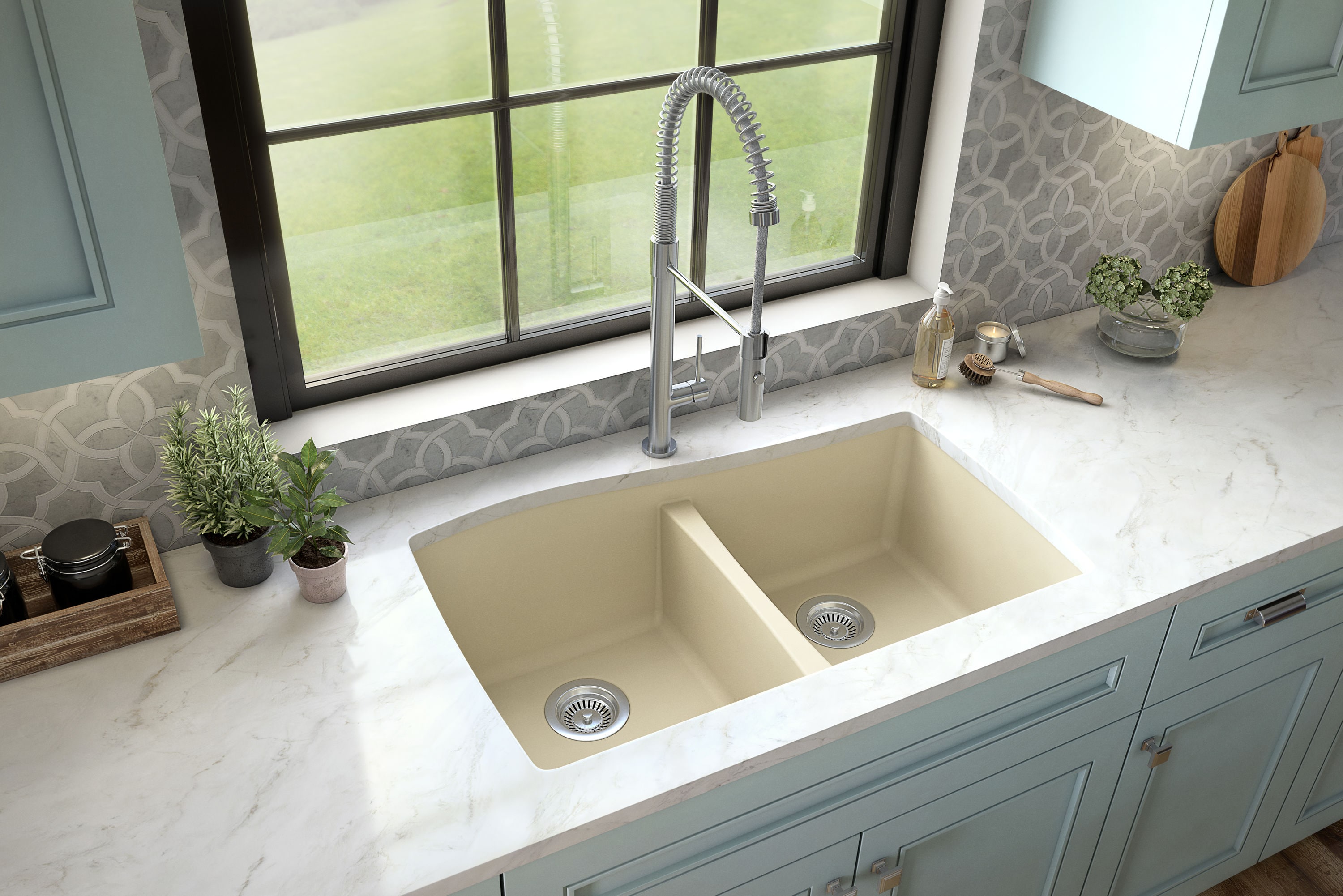 Karran QU-720-BI-PK1 Kitchen-Sinks - View #3