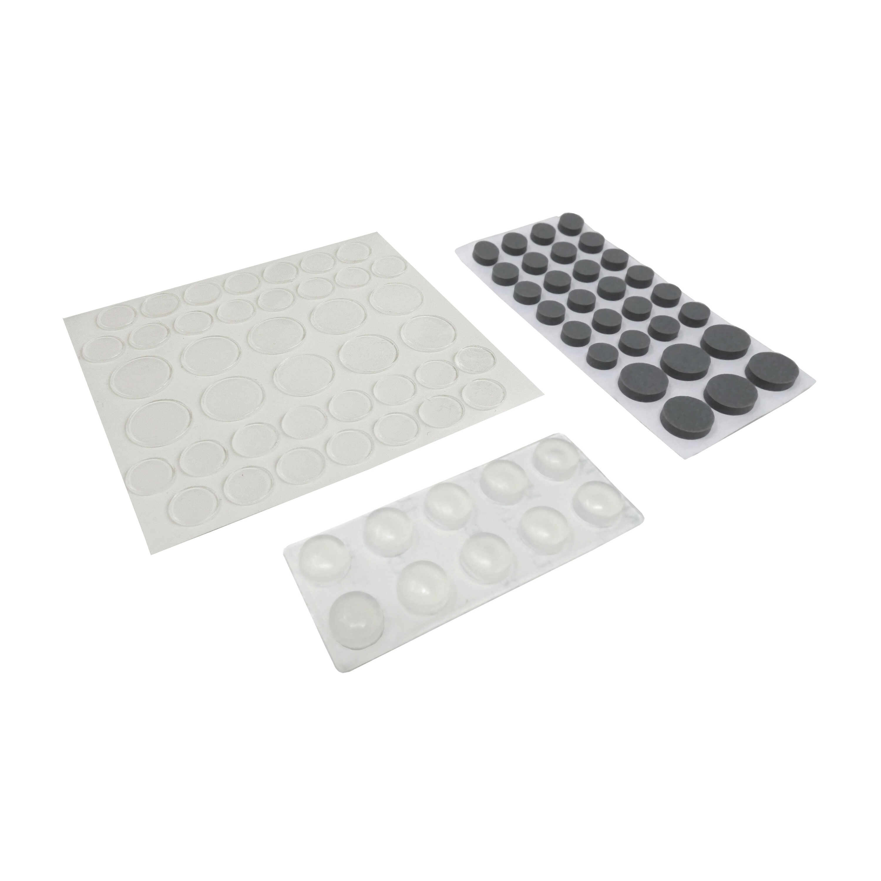RELIABILT 4210124RB 80 -Pack Round Assorted Cabinet Bumpers