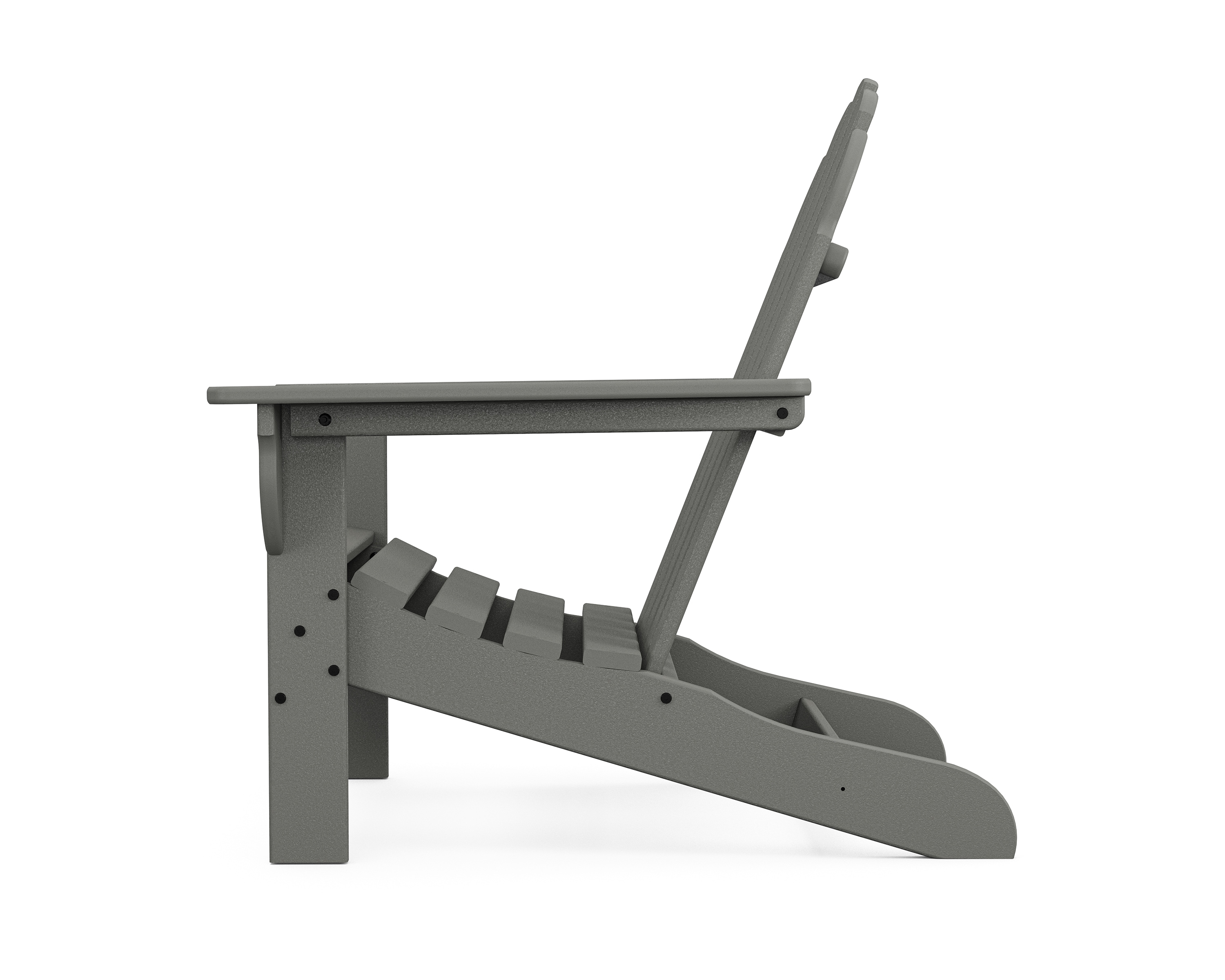 Stepping Stone Gray HDPE Cape Cod Adirondack Chair