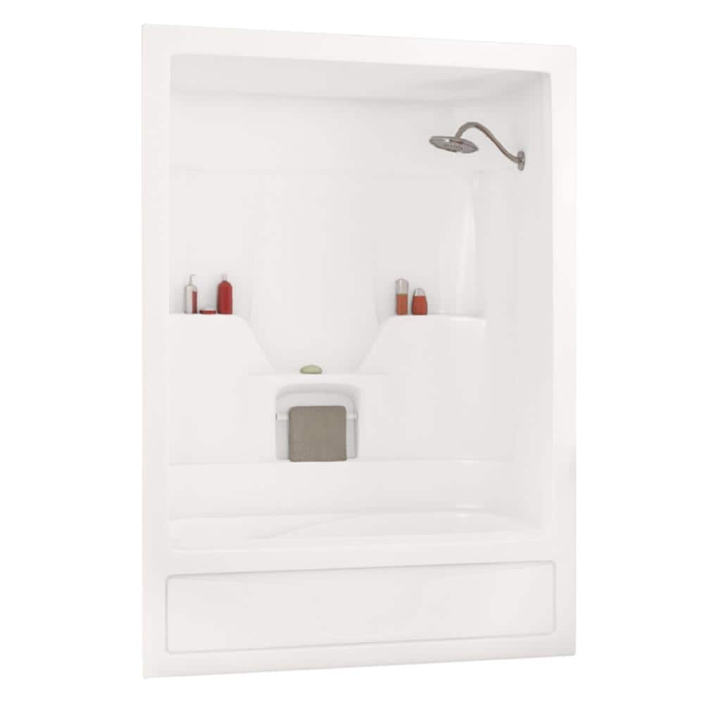 MAAX Aspen 60in x 31in x 85in 3Piece Acrylic Tub and Shower Kit