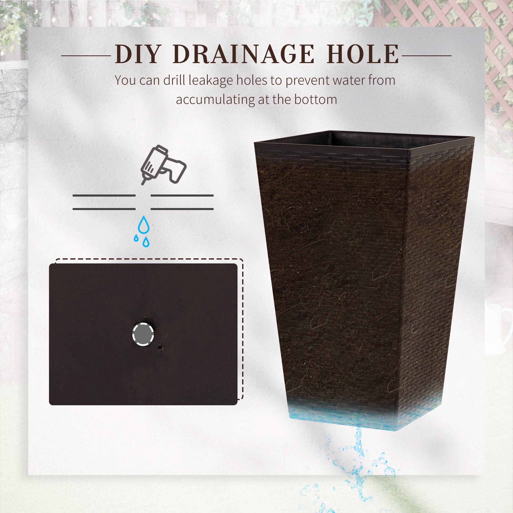 AHIOU HOME ZAAHG-P174481PP Planter-Window-Box - View #6