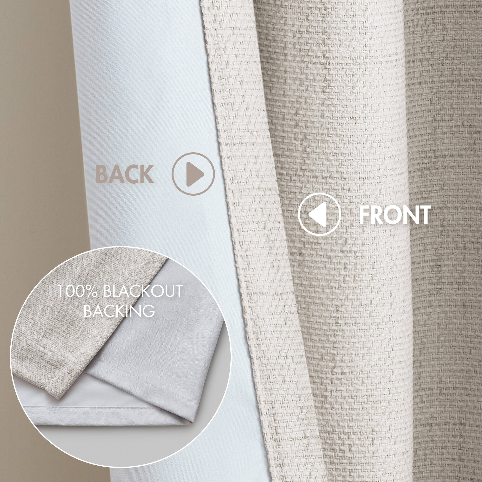 LUXEYARD DS-R-N-1263 curtains - View #3