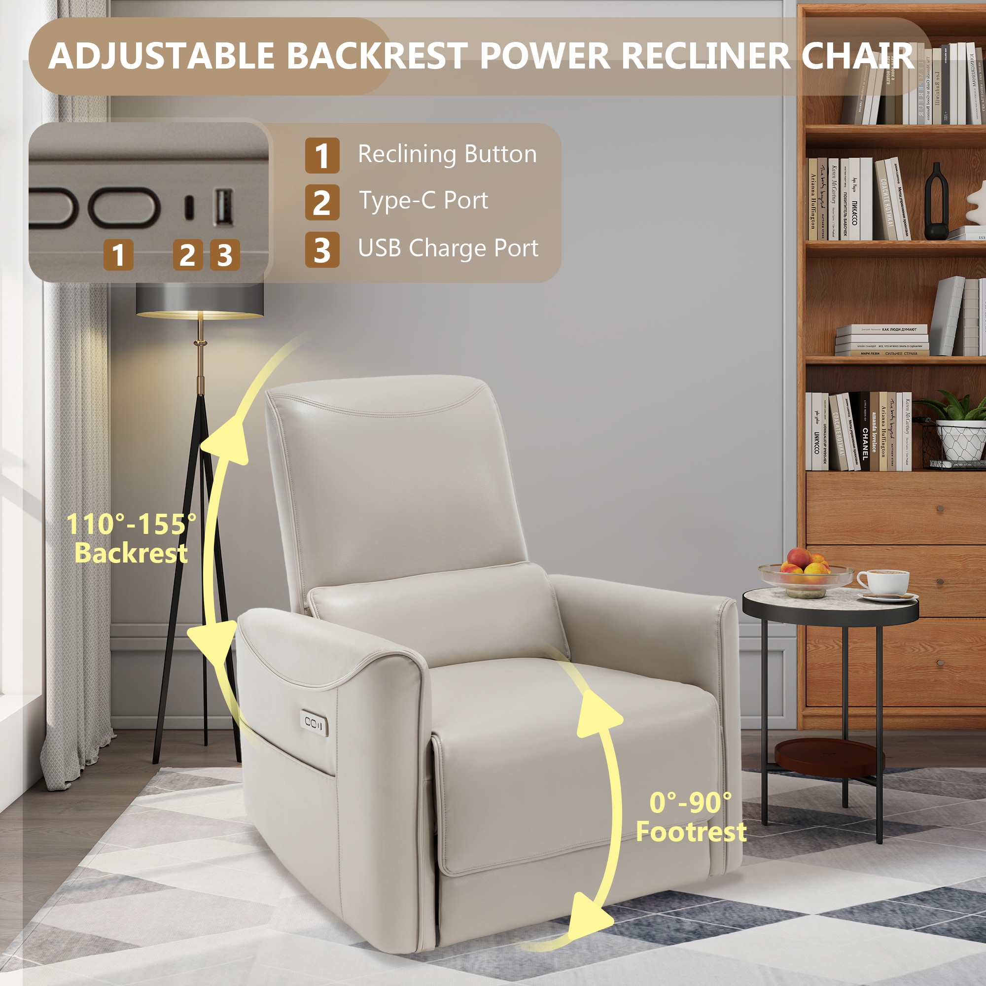 Boyel Living BL-CM812BE recliners - View #5