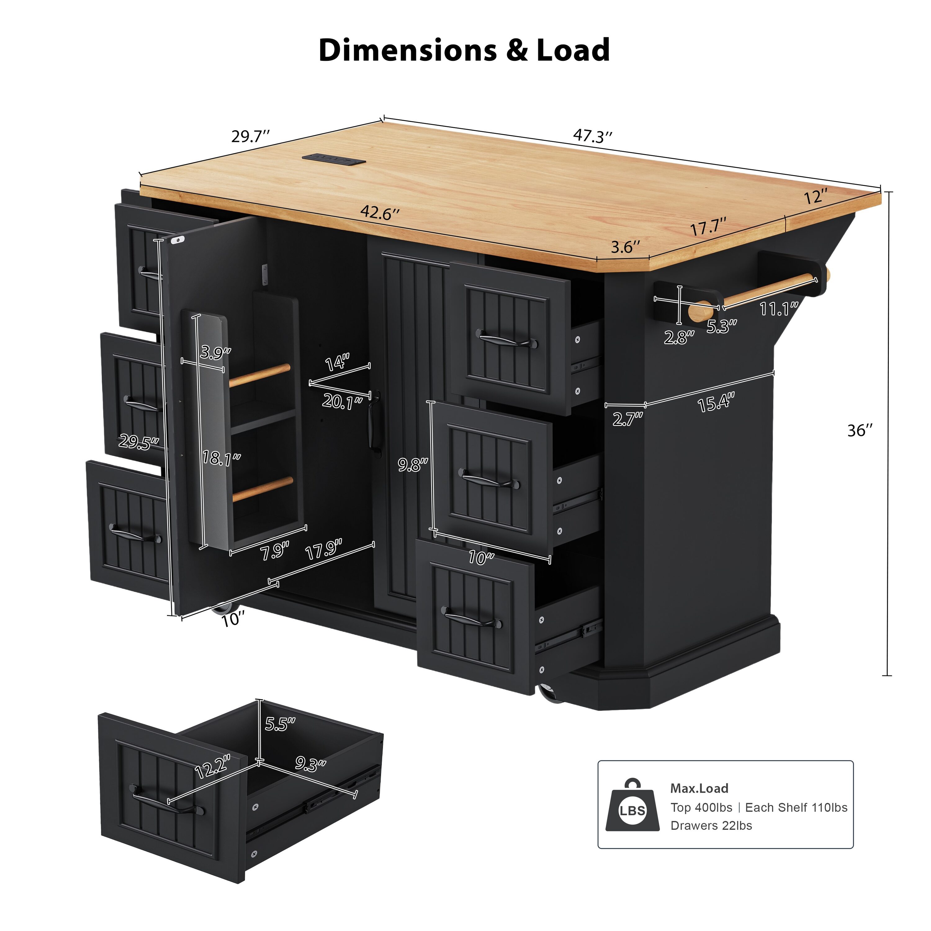 ModernLuxe N707P266184B Kitchen-Furniture - View #10
