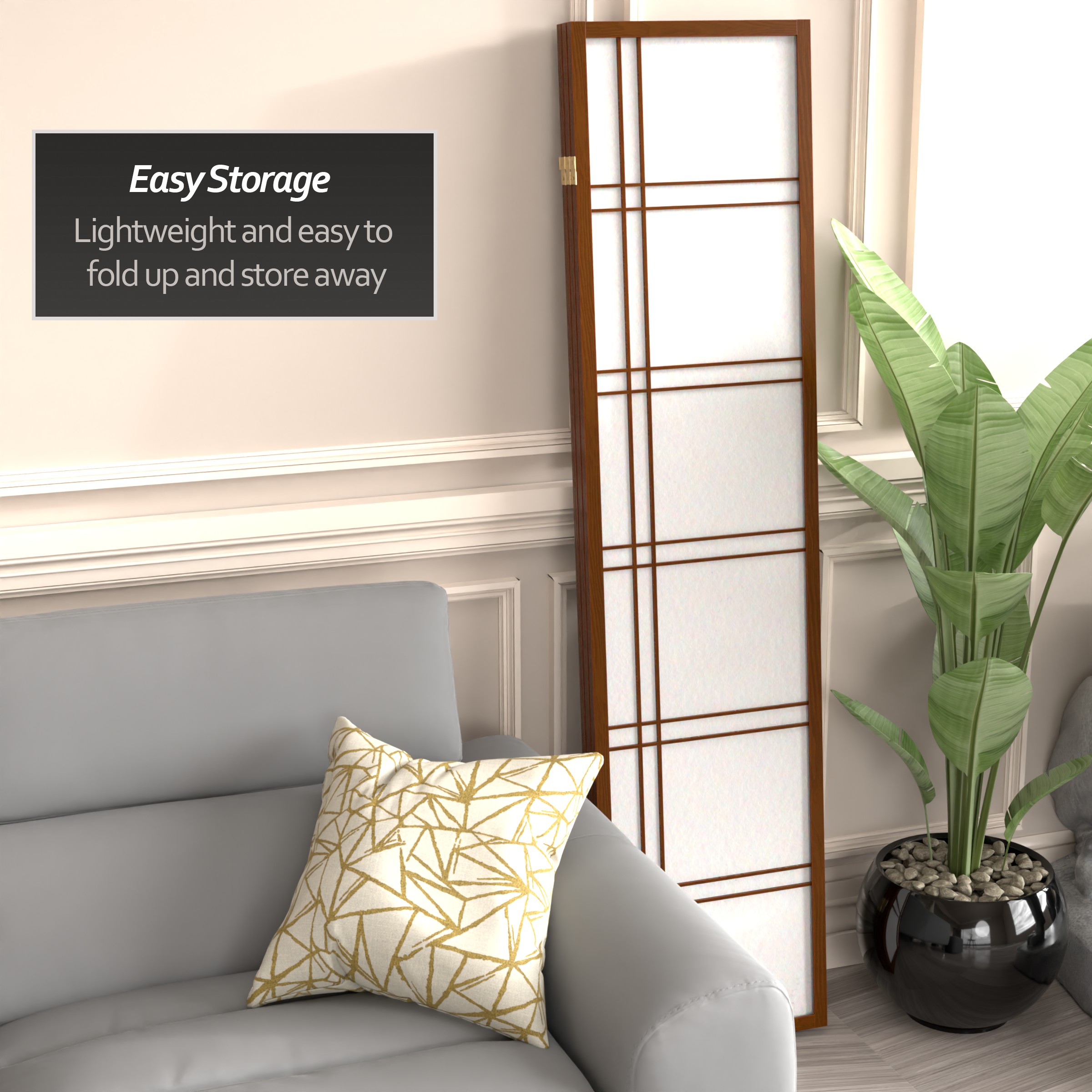 Red Lantern SSCDBLX-3P-WAL Indoor-Privacy-Screens - View #5