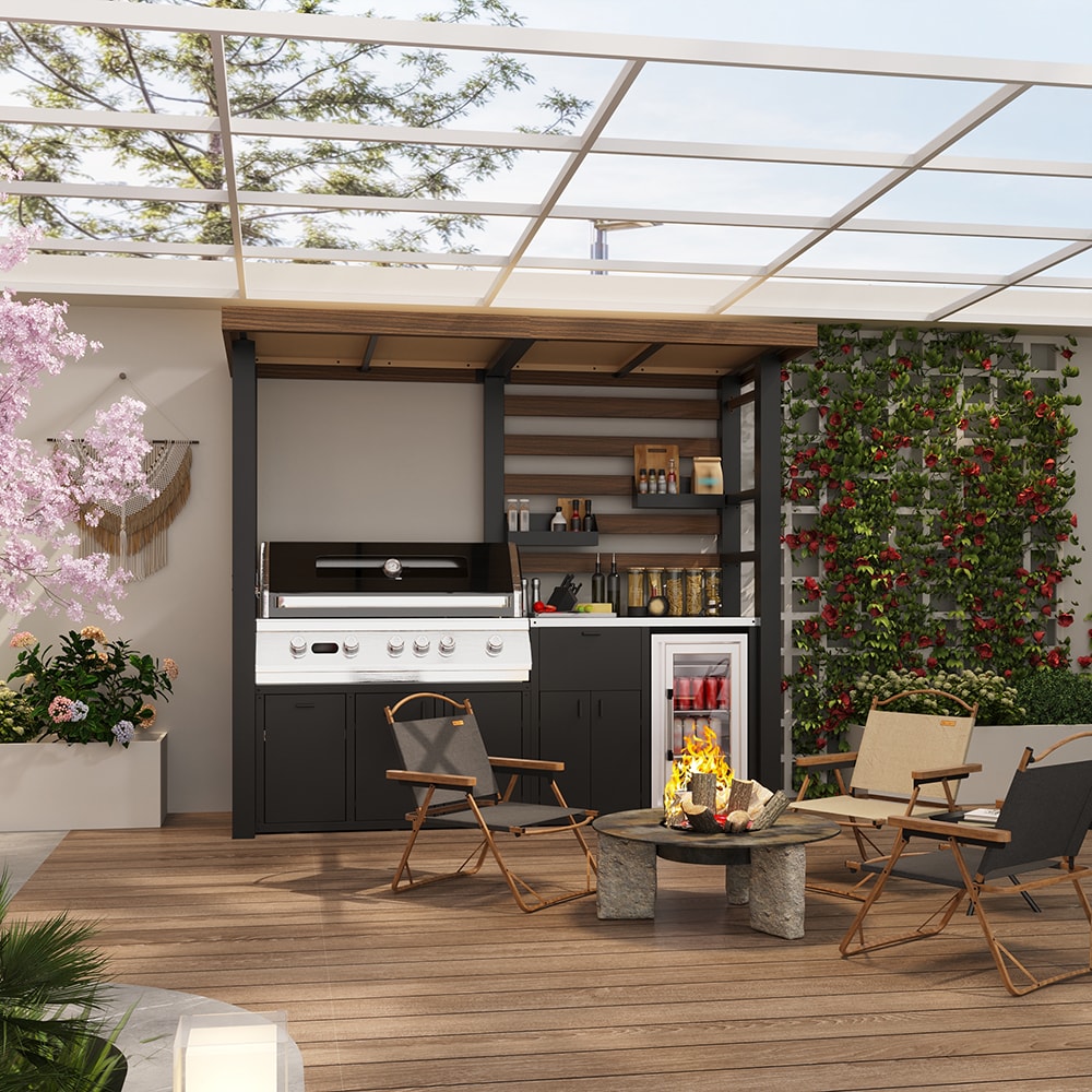 Homsee V-KF510014-01-ABCDE Modular-Outdoor-Kitchens - View #19