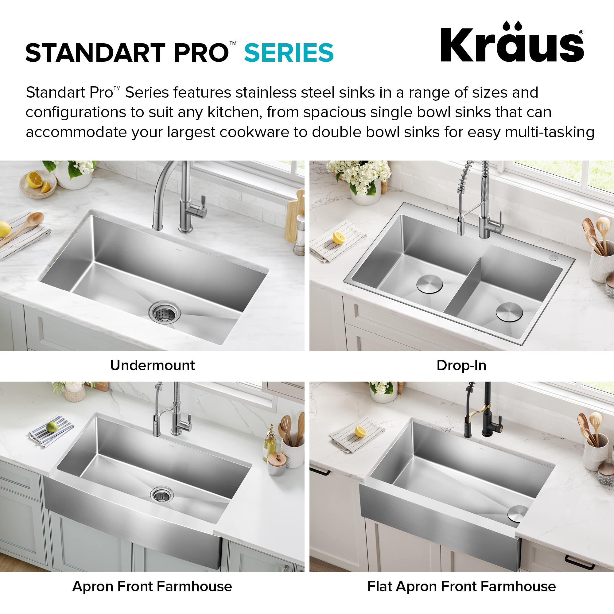 Kraus KHT300-33 Kitchen-Sinks - View #18