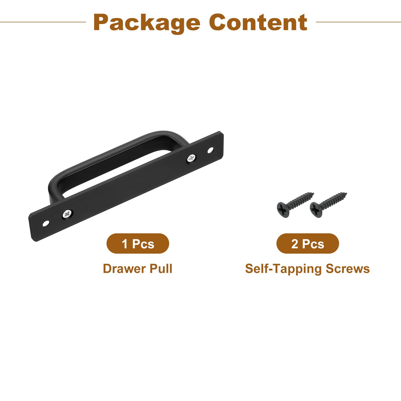Unique Bargains S25093000UX5755 Cabinet-Pulls - View #3
