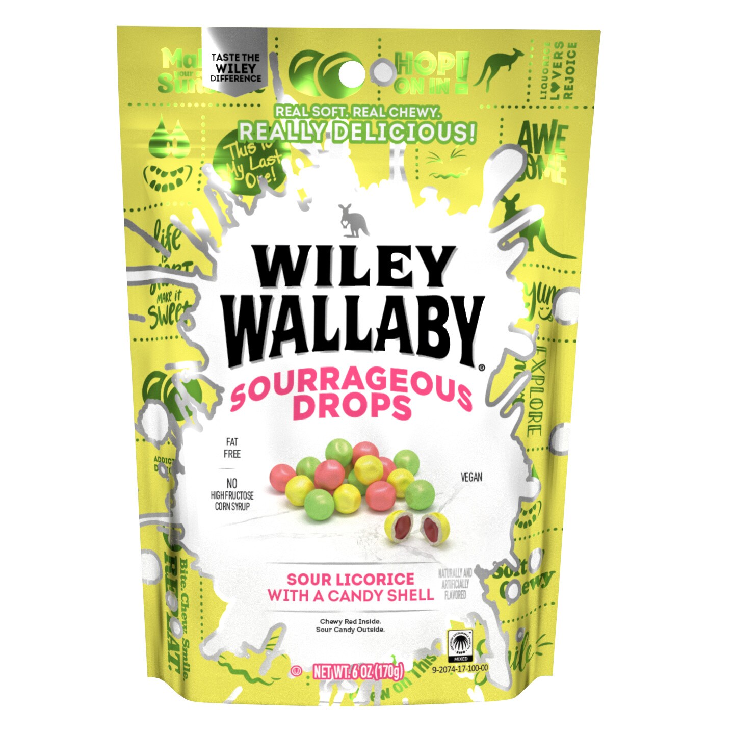 Wiley Wallaby KEC20649 6-oz. Confections-Soft