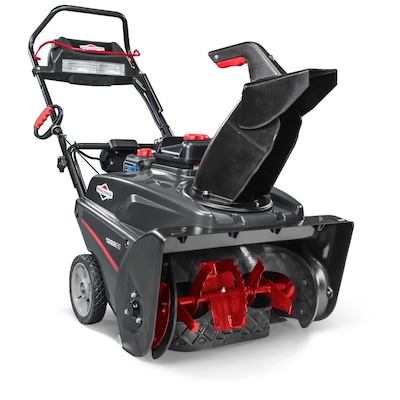 Briggs & Stratton 22-in 250-cc Single-stage with Auger Assistance Gas Snow Blower with Push-button Electric Start; Headlight(s) Lowes.com