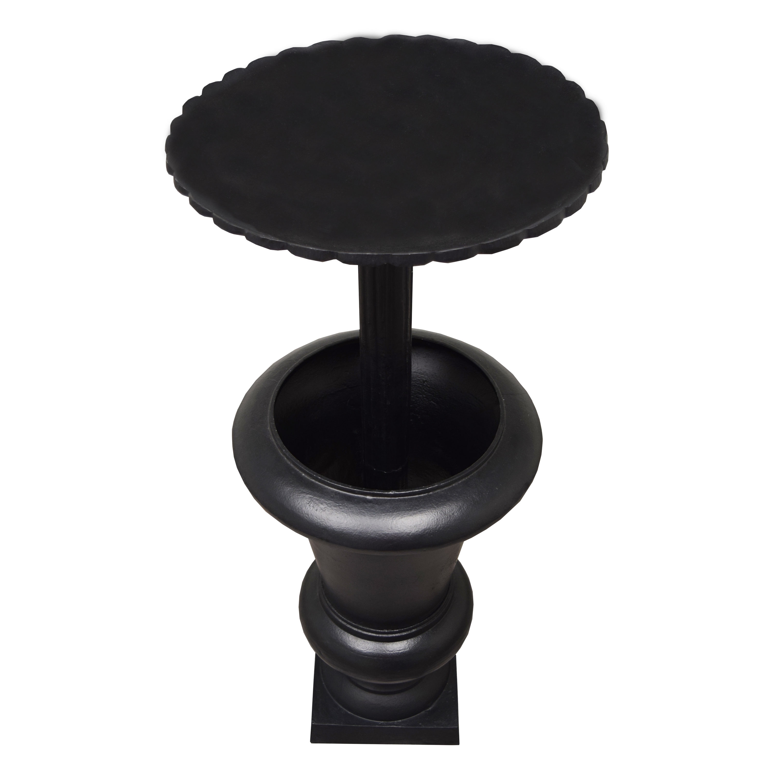 Oakland Living TOBY-BB-PT-BLACK birdbaths - View #5