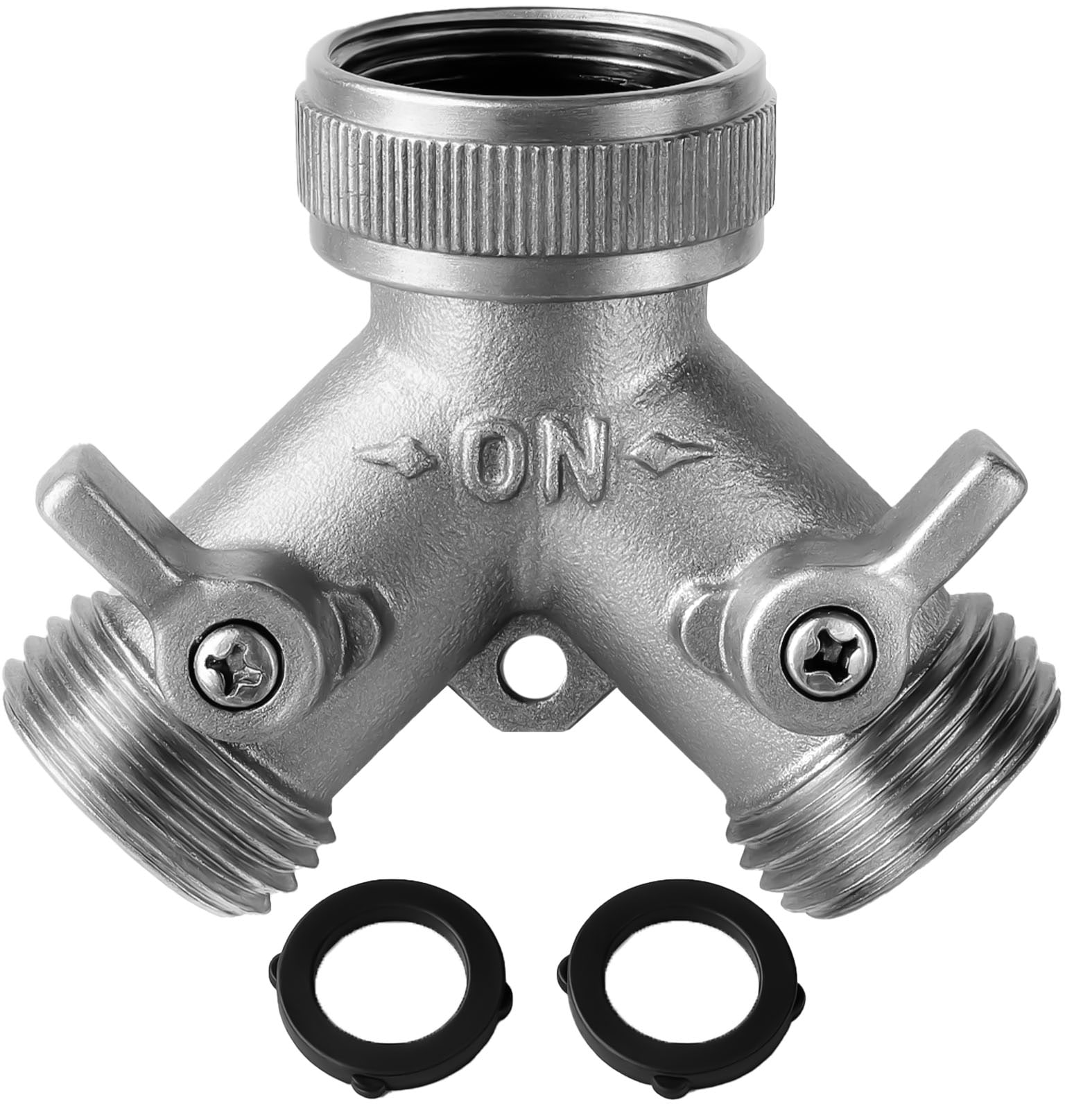 Morvat NP-CONNECTOR-2 Brass 2 -Way Full -Flow Water Shut-Off