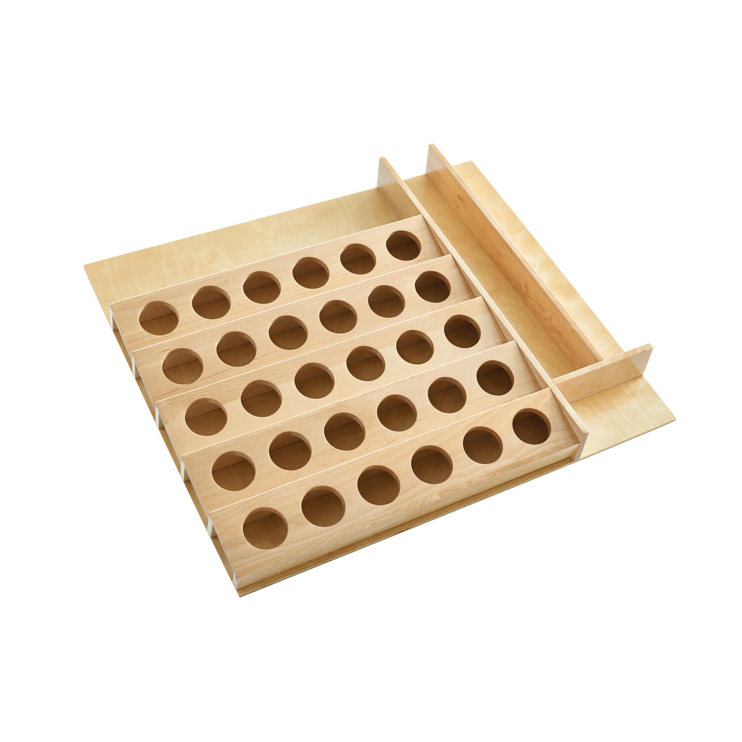 Coffee pod insert Maple Storage & Organization at Lowes.com