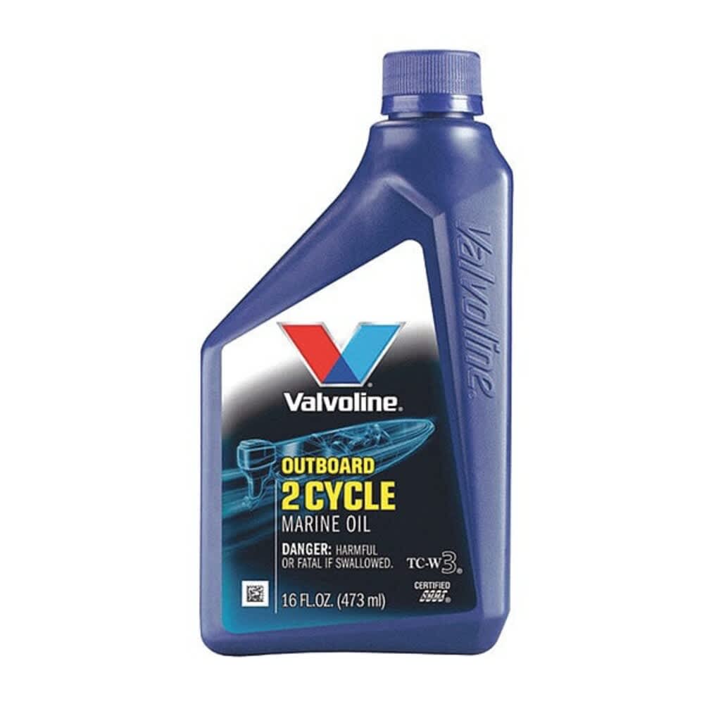 Valvoline  2-Cycle Synthetic Blend Marine Motor Oil 16 Oz. VV469