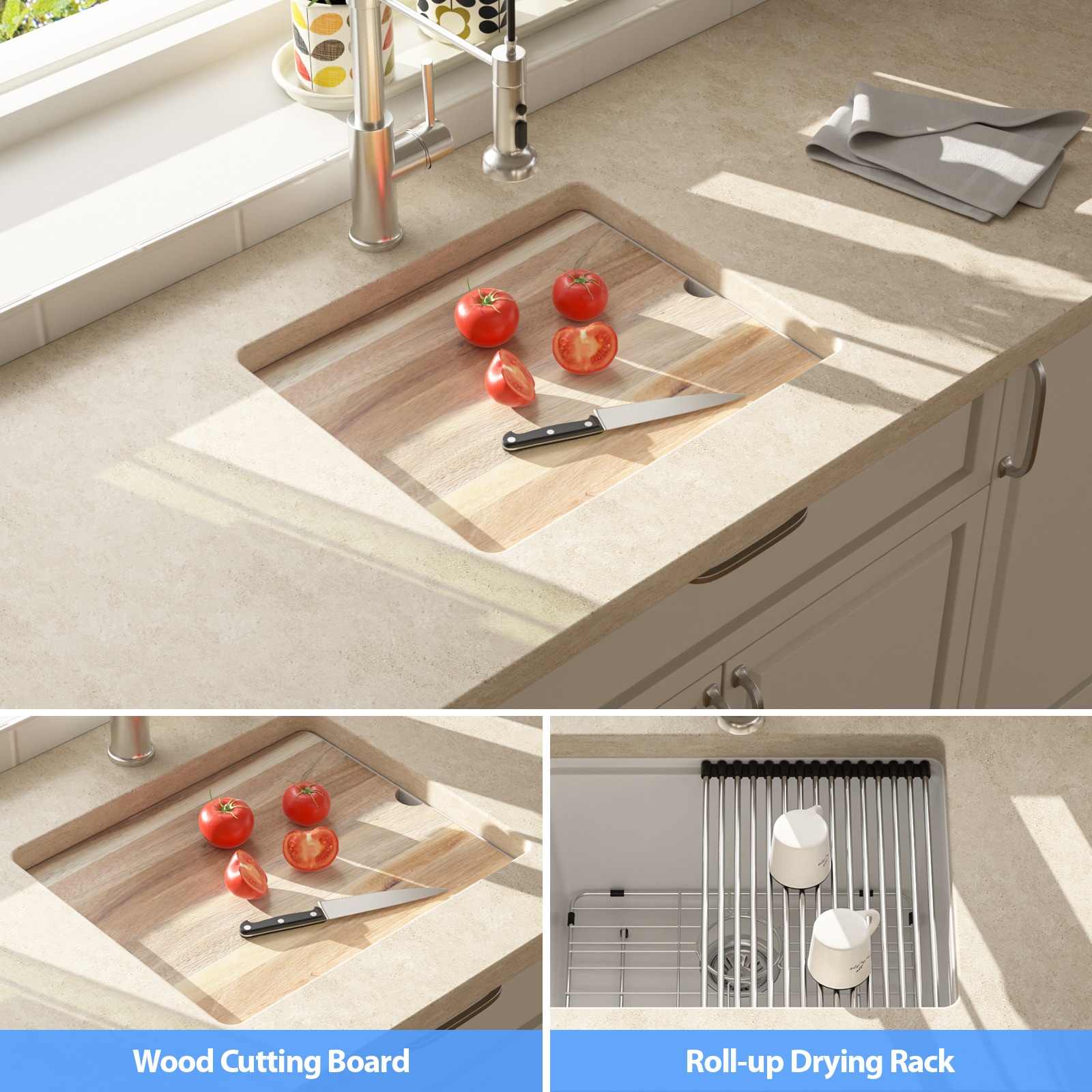 Lordear LD-SYSWHUS21 Kitchen-Sinks - View #9