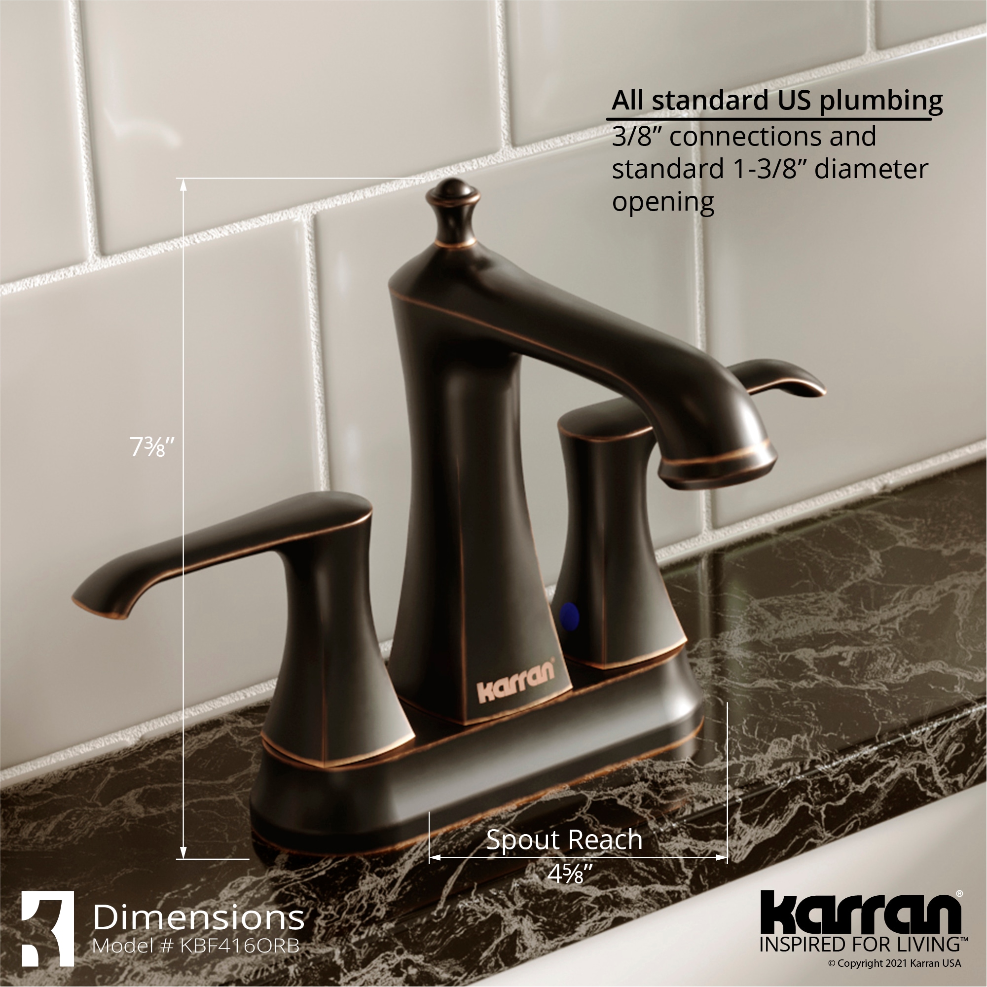 Karran KBF416ORB Lavatory-Faucets - View #5