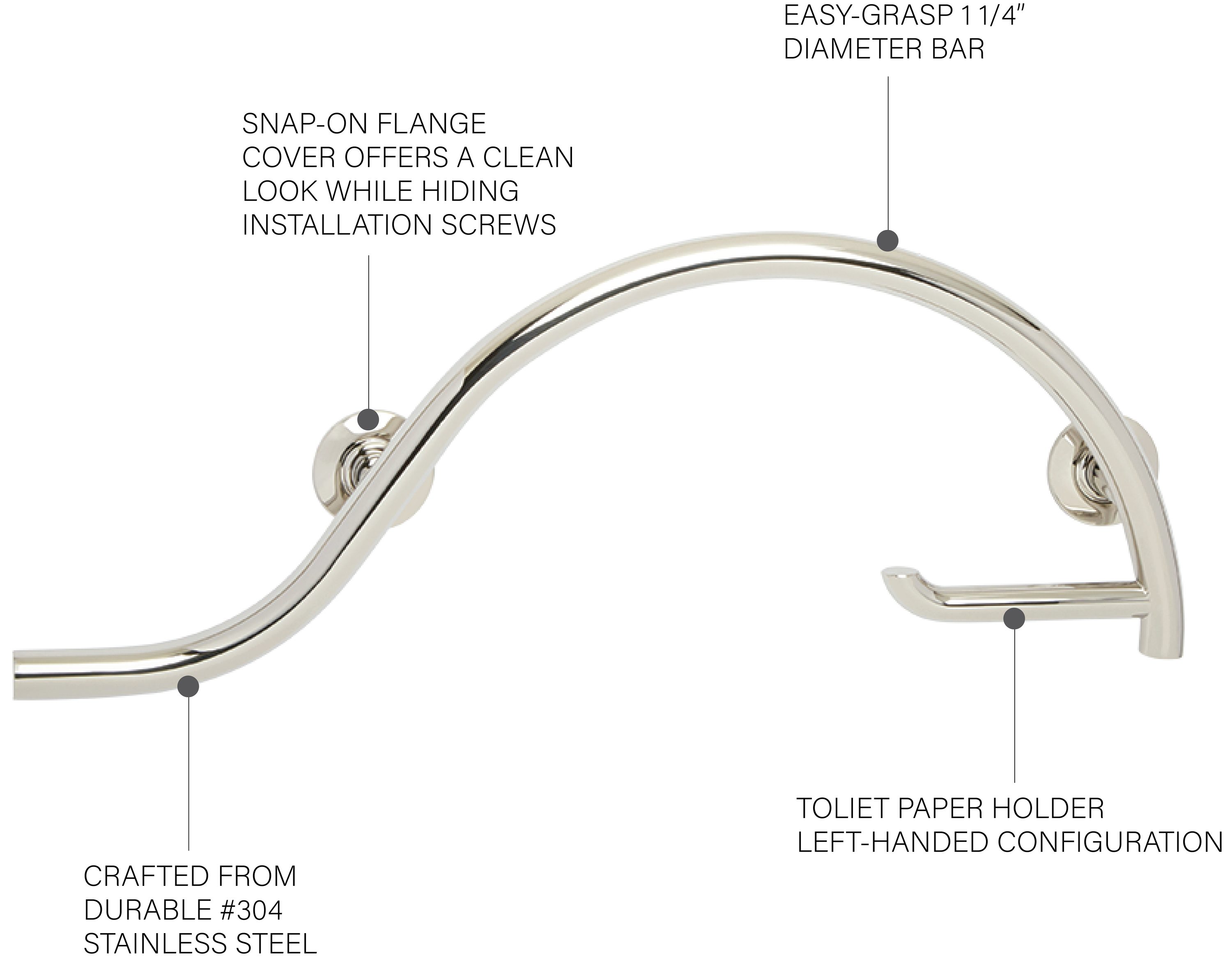 Seachrome GWL-3330-QCR-PS Grab-Bars - View #3