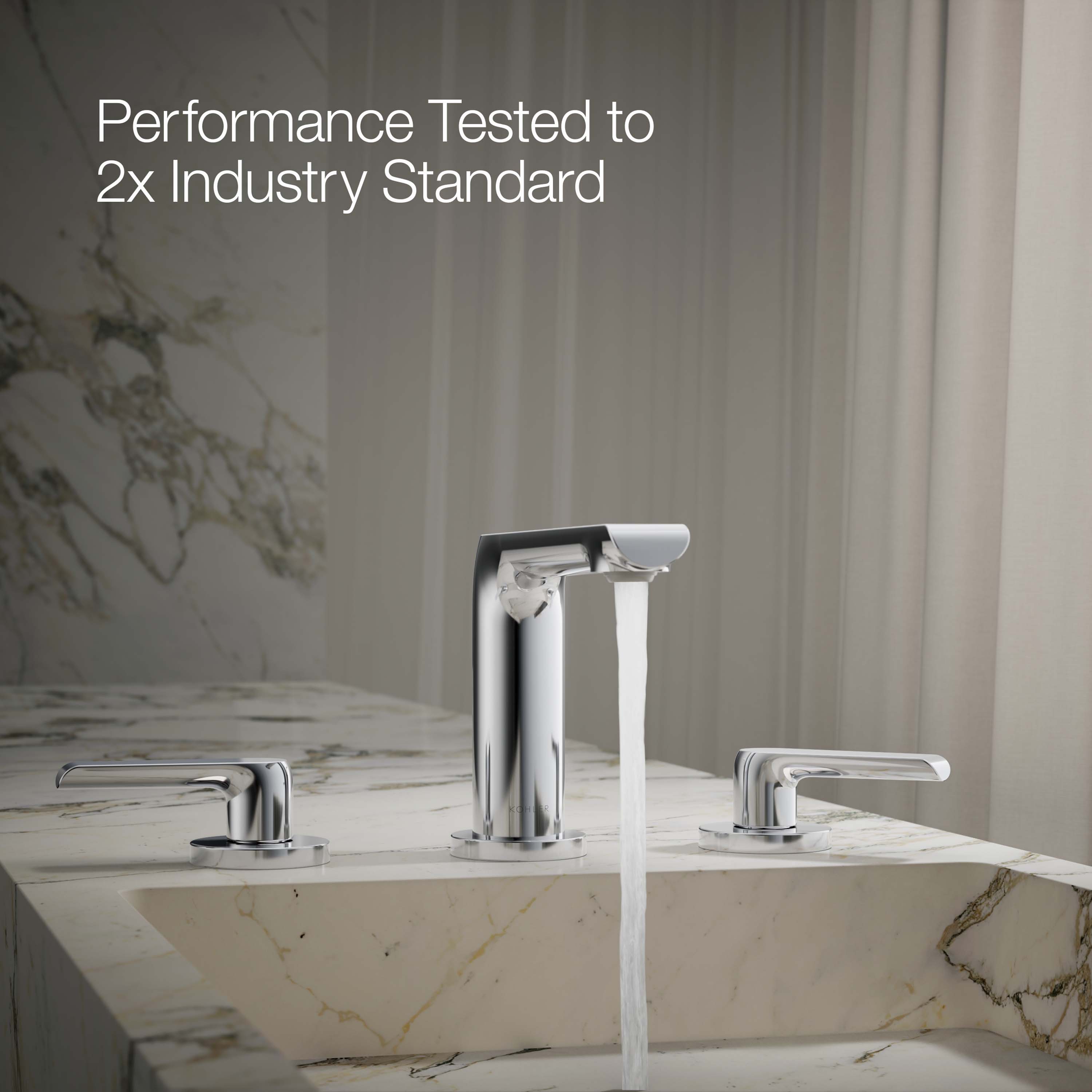KOHLER K-97352-4-CP Lavatory-Faucets - View #5