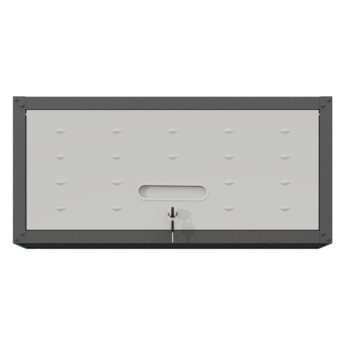 KEOKLE  Wall Mounted Tool Cabinet Heavy Duty Metal Steel Garage Storage Cabinet with Locking Door