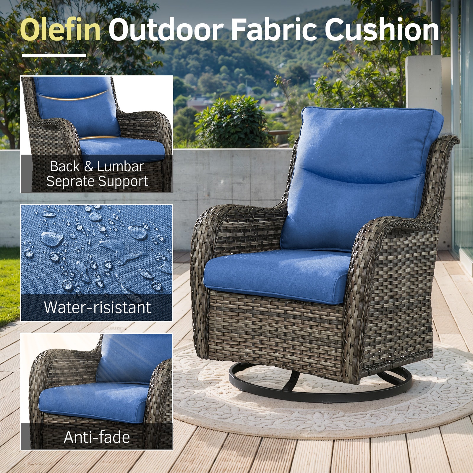  PA036-1XL Patio-Conversation-Sets - View #4