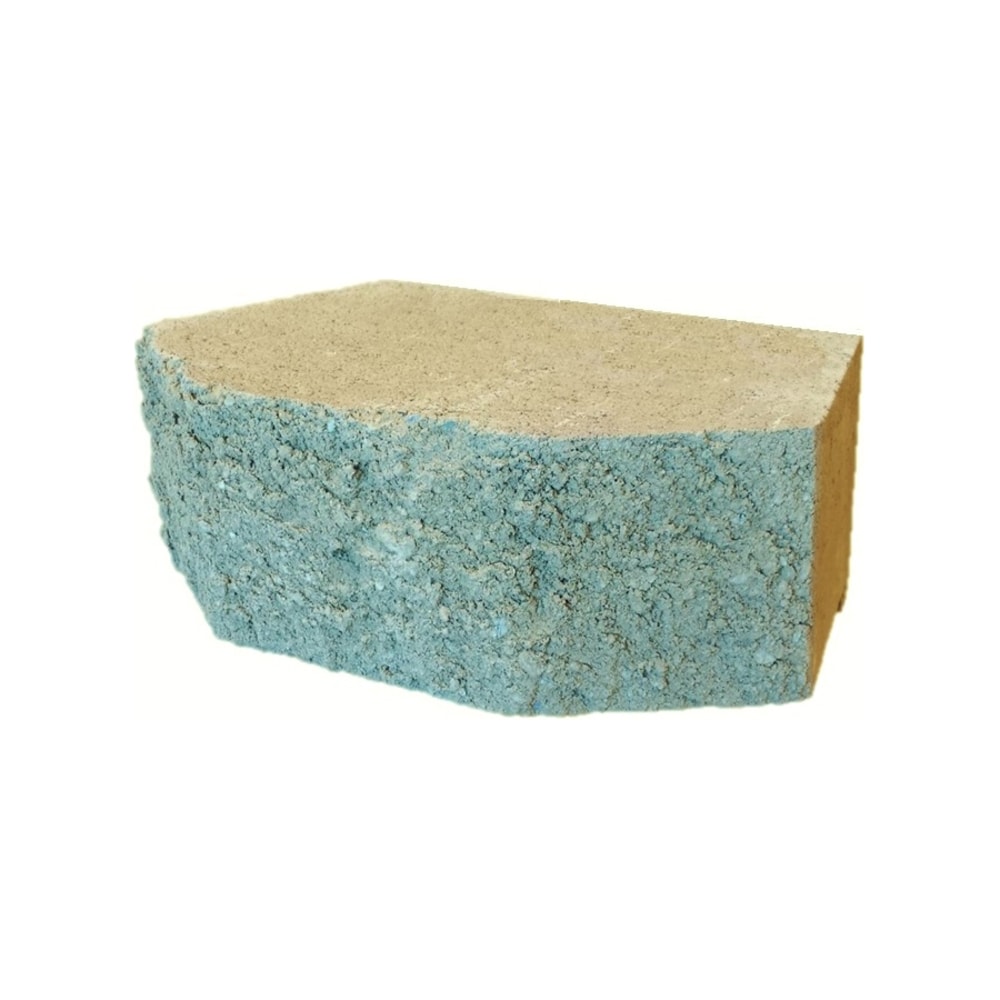 4-in H x 11.5-in L x 7.5-in D Tan Concrete Retaining Wall Block in Brown | - Lowe's K4BWT