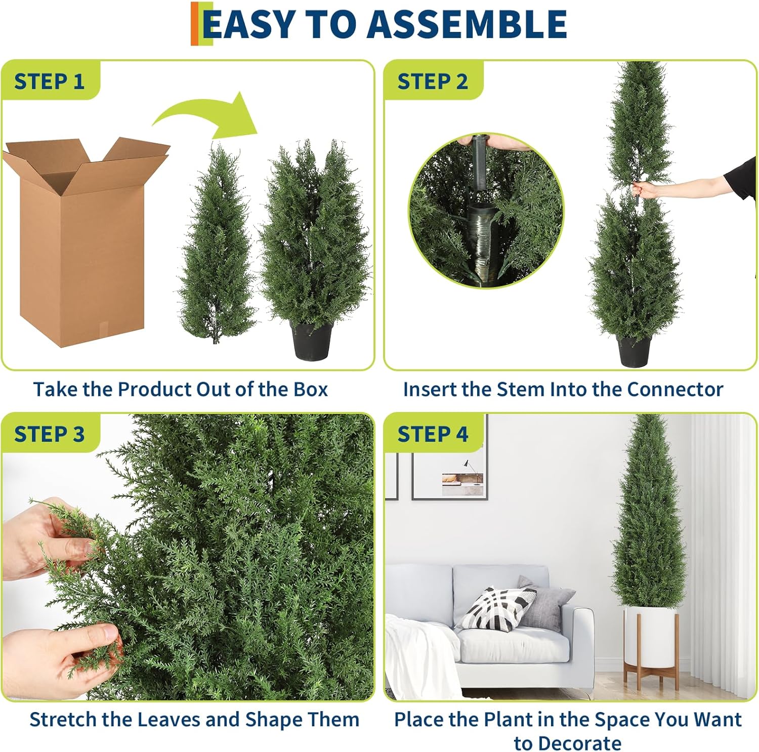 Qeetex LHF-GN-QWP89056 Artificial-Plants-Trees - View #5