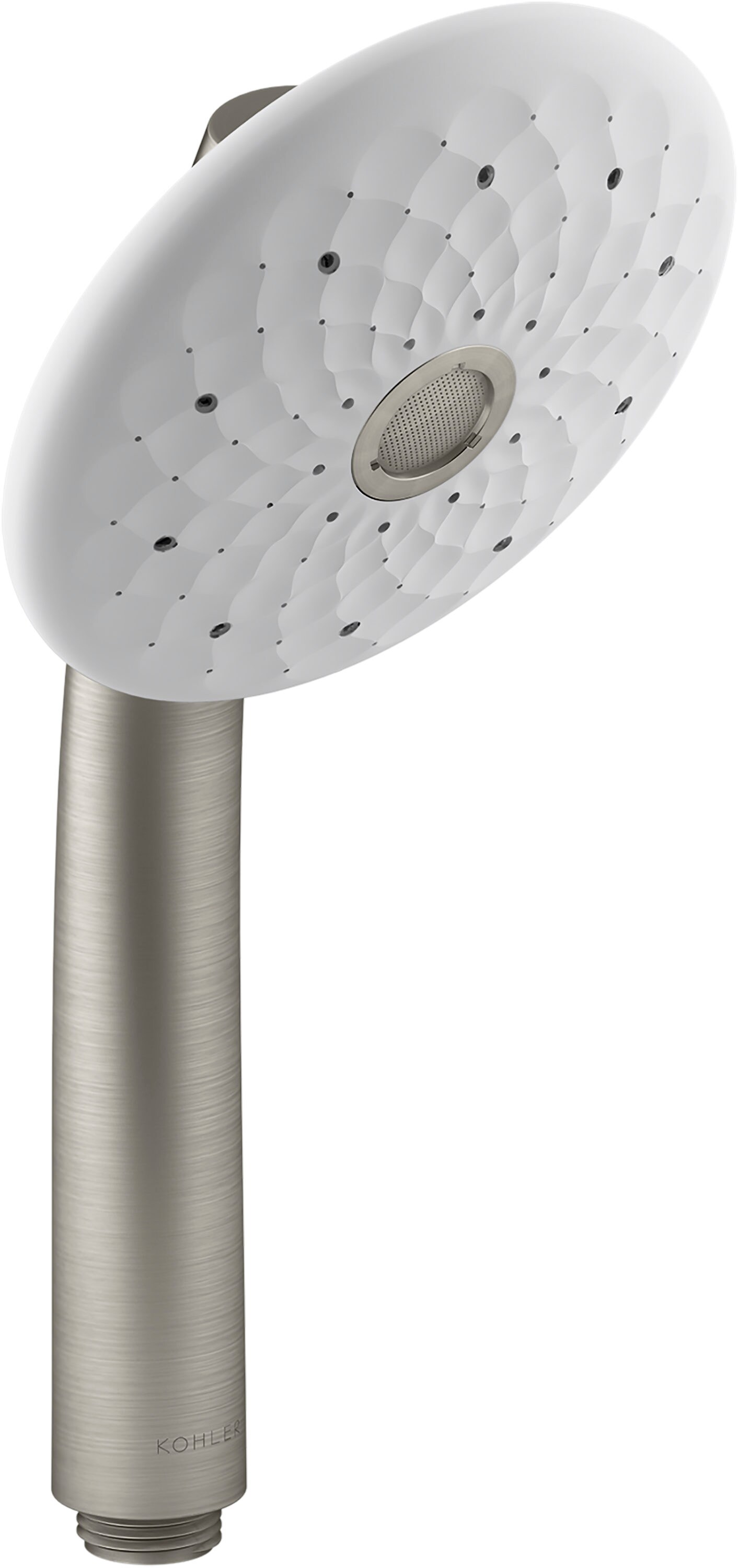 KOHLER Exhale B120 4-Spray Wall Mount Handheld Shower Head with 1.75 GPM in Vibrant Brushed Nickel