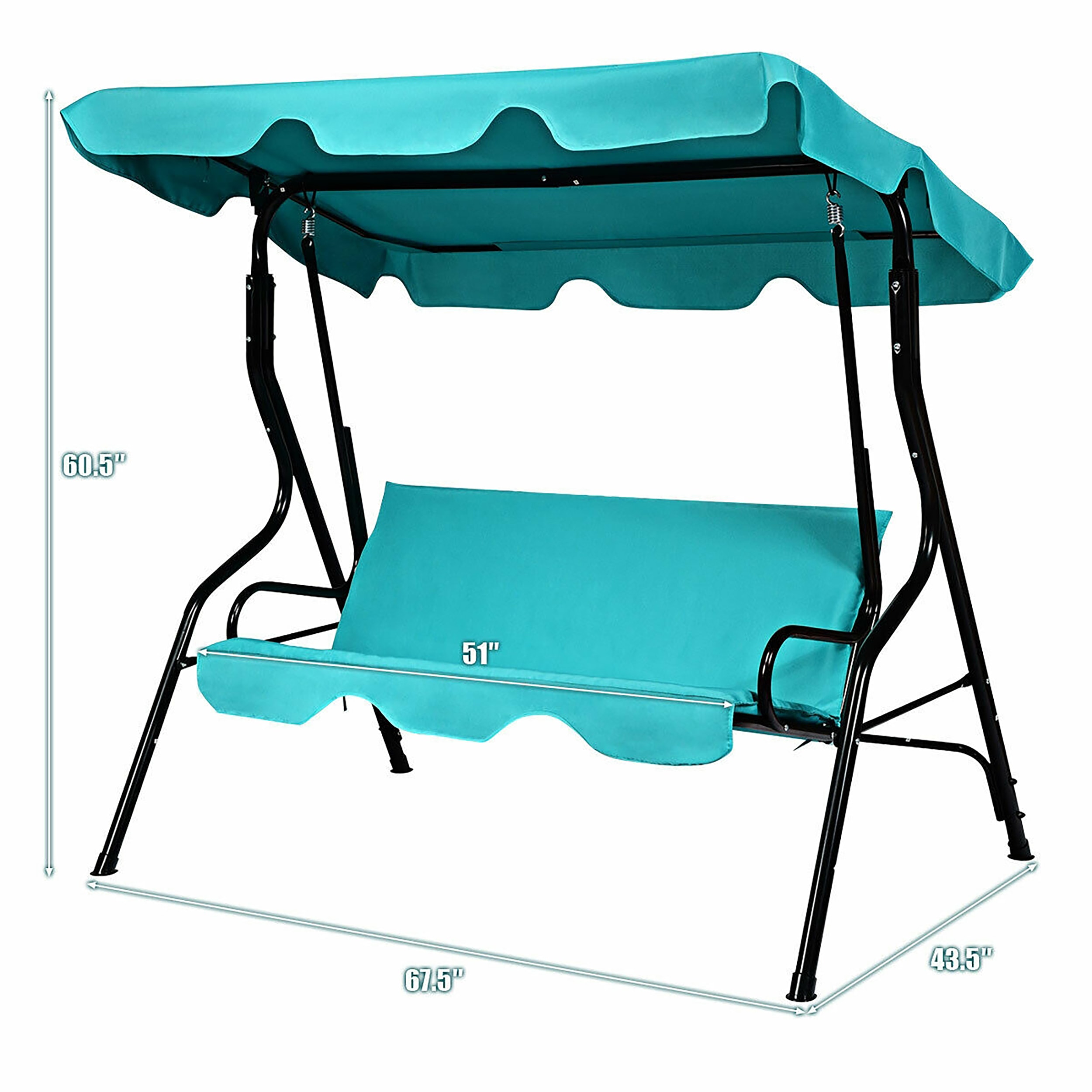 CASAINC WF-OP3101BL-LA Swing-Gliders - View #6