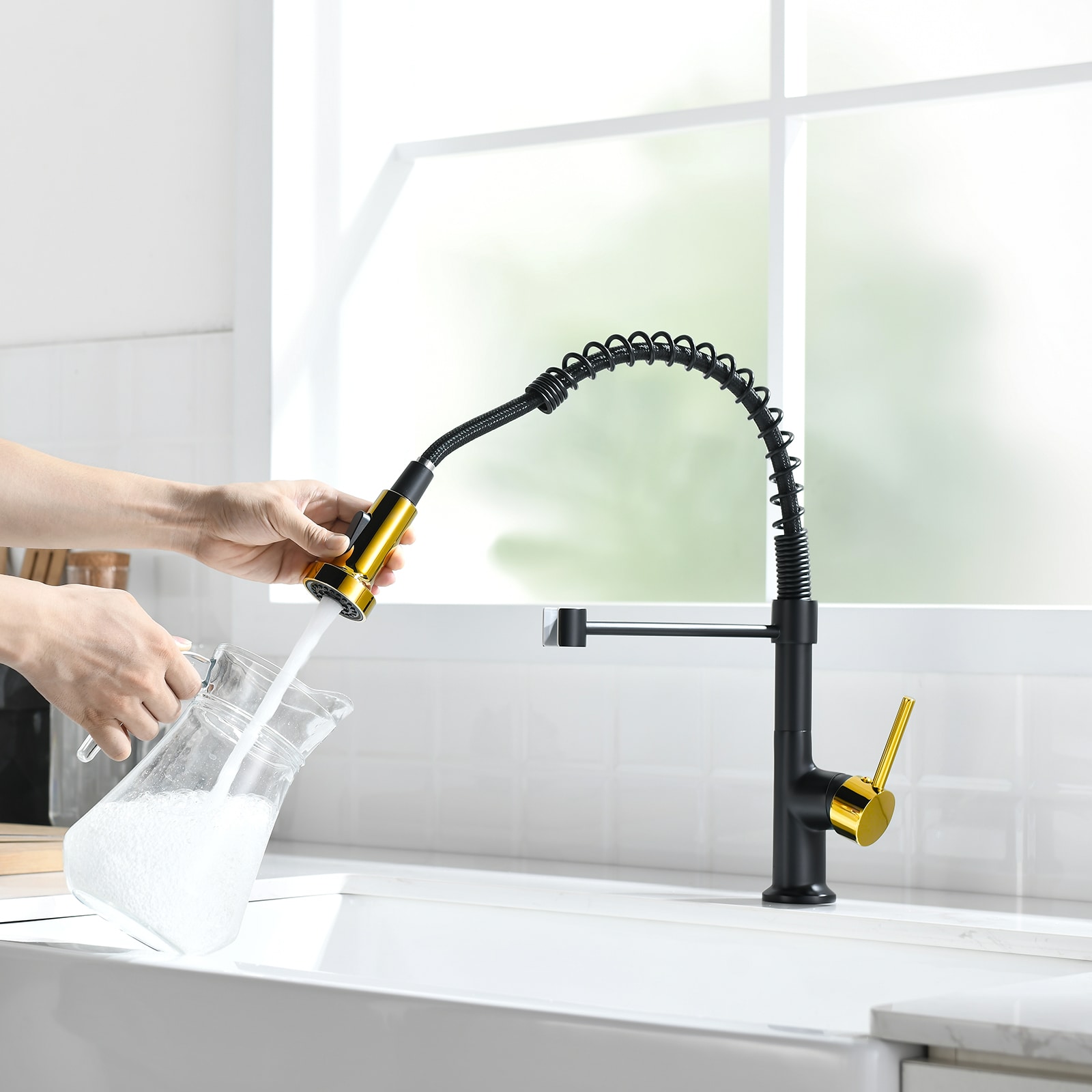 Fapully FA-B-1002BG Kitchen-Faucets - View #4