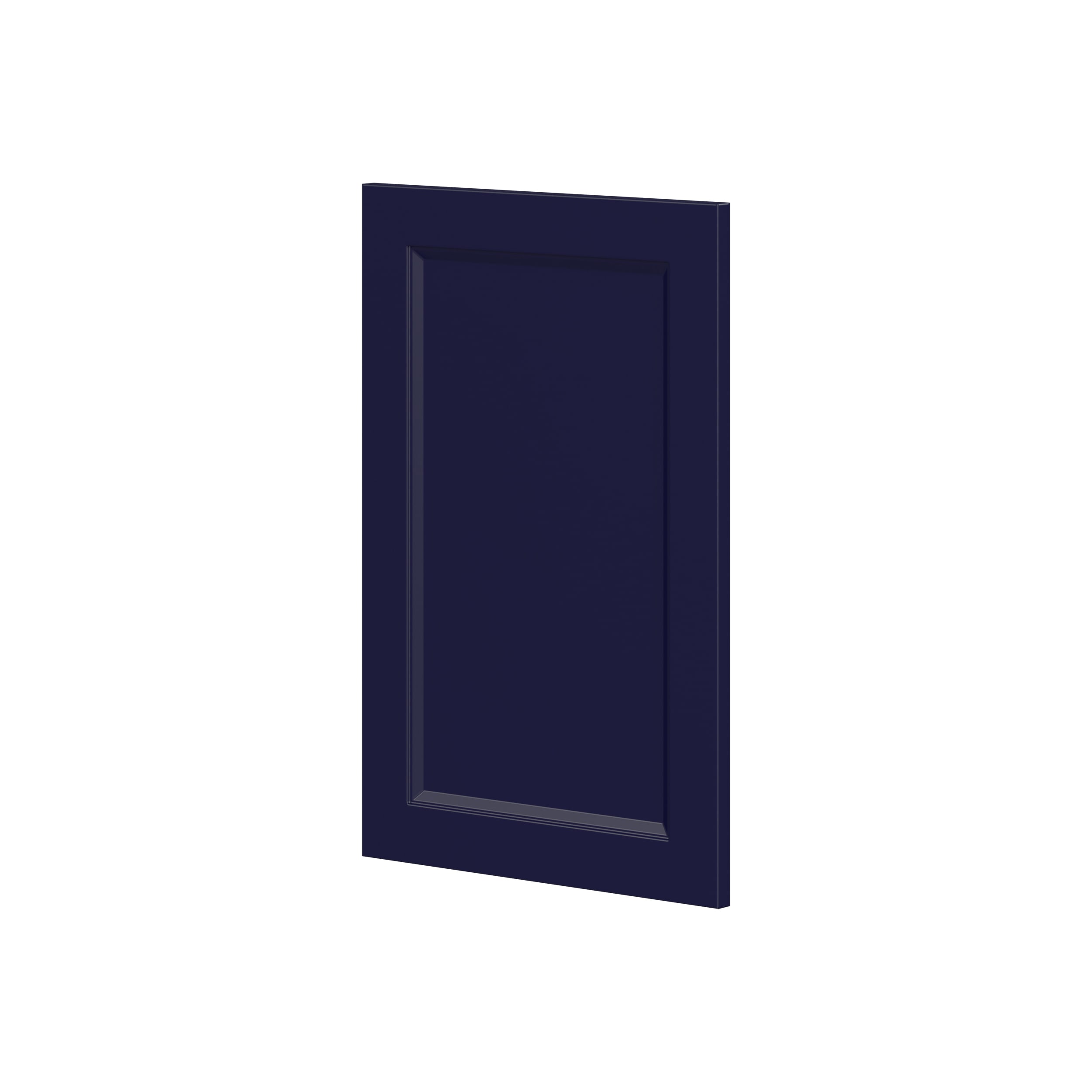 Hugo&Borg DSDR16.525-LO Lorette 16.5-in W x 25-in H Navy Blue Shaker Base cabinet door (Fits 18-in base box )