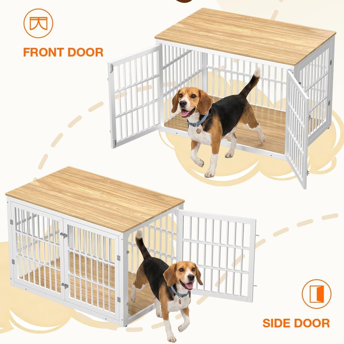 AECOJOY 12083WHMS-LS02 Pet-Crates-Carriers - View #3