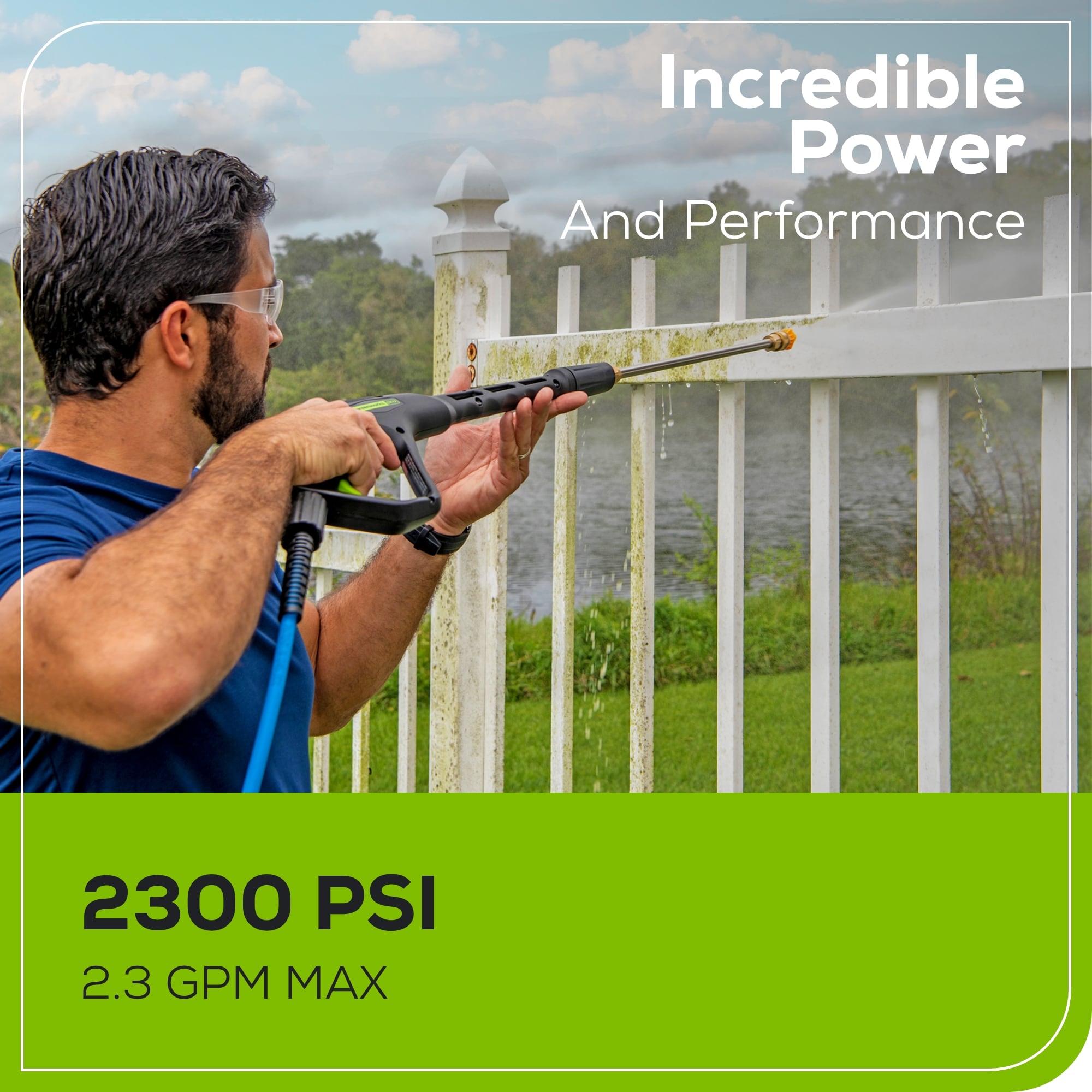 Greenworks GPW2301FC Gas-Pressurewashers - View #5