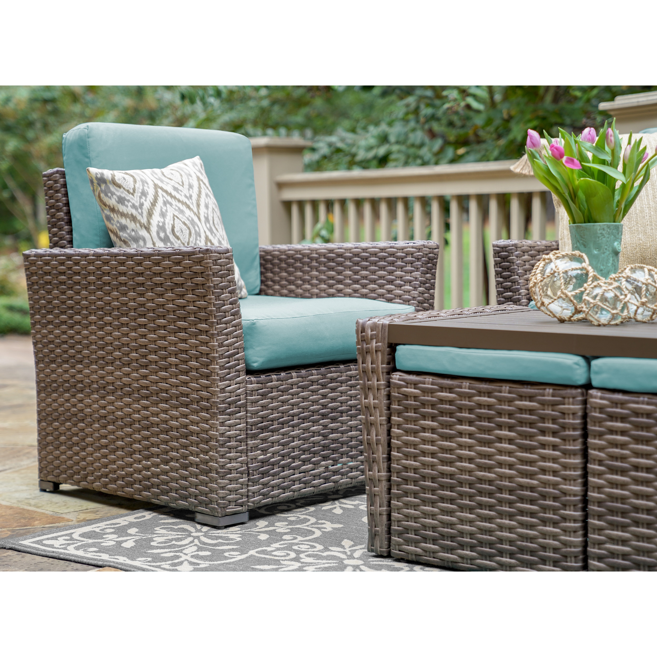 Leisure Made 844019-BLU Patio-Conversation-Sets - View #2