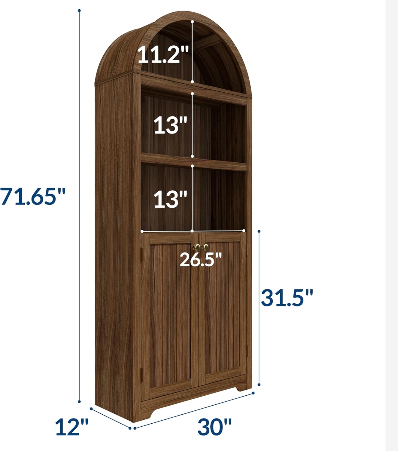 Qeetex DHZ-PHK-34ANUHXS bookcases - View #2