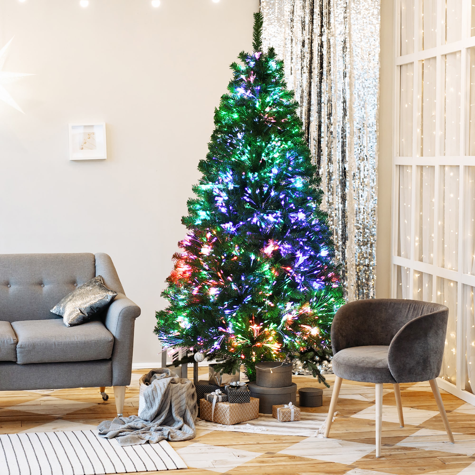 Costway CM23733US Artificial-Christmas-Trees - View #8