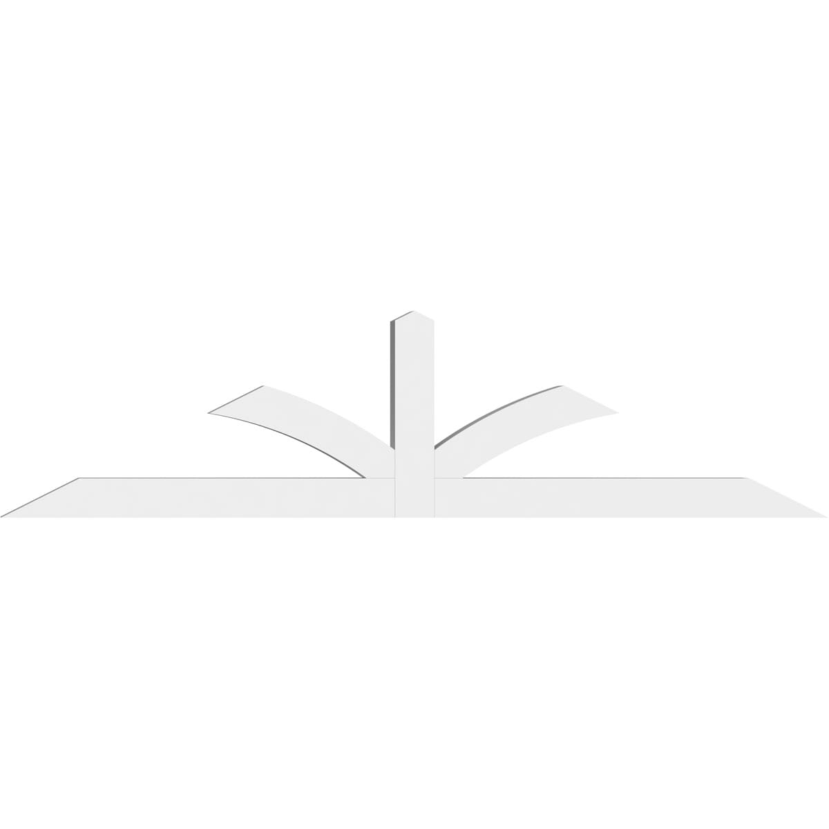 Ekena Millwork GBP084X21X0404RIC00 Exterior-Brackets-Braces - View #2