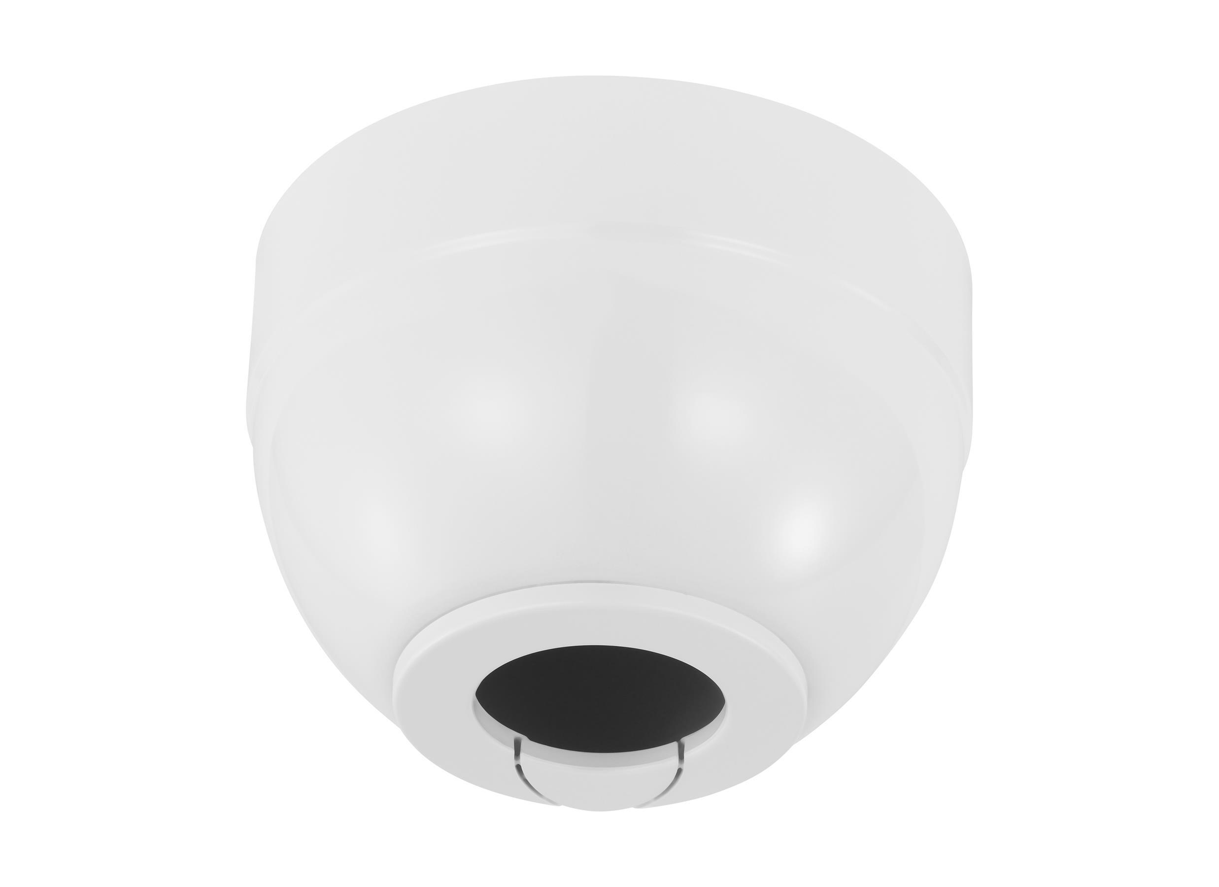 Generation Lighting MC93WH Slope Ceiling Canopy 5.125-in White Steel Angle Mount Capable