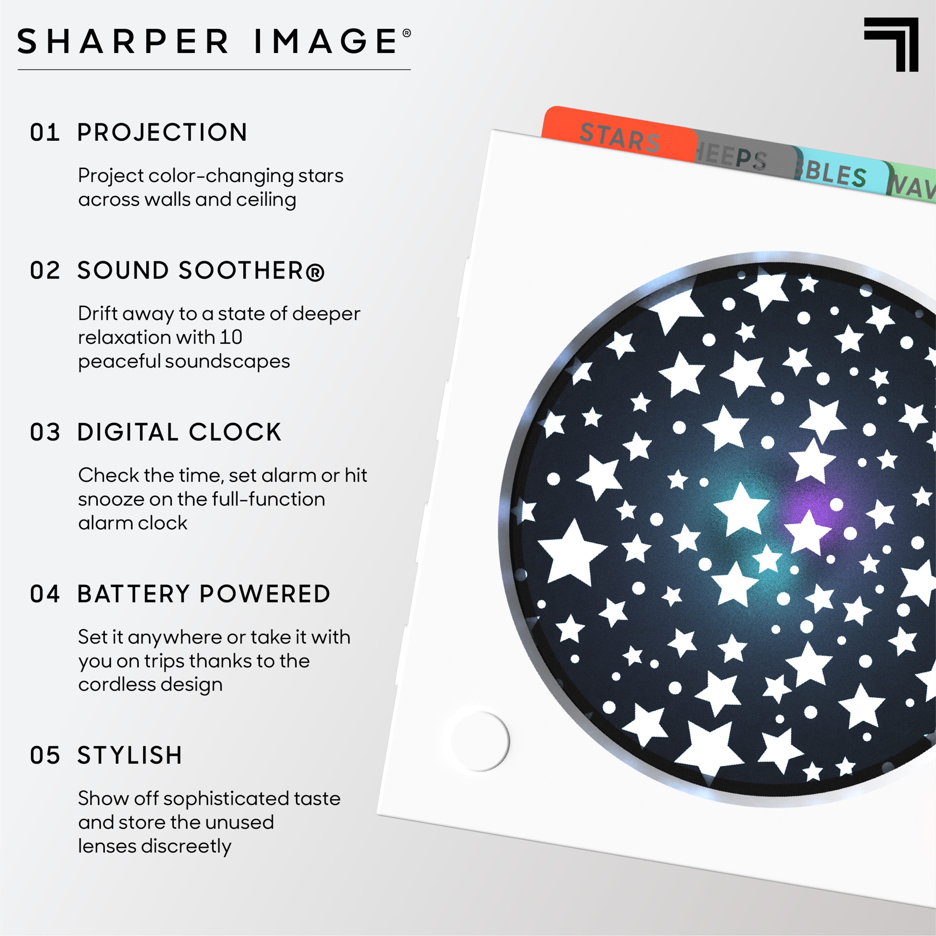 Sharper Image 1013311 Indoor-Outdoor-Clocks - View #4