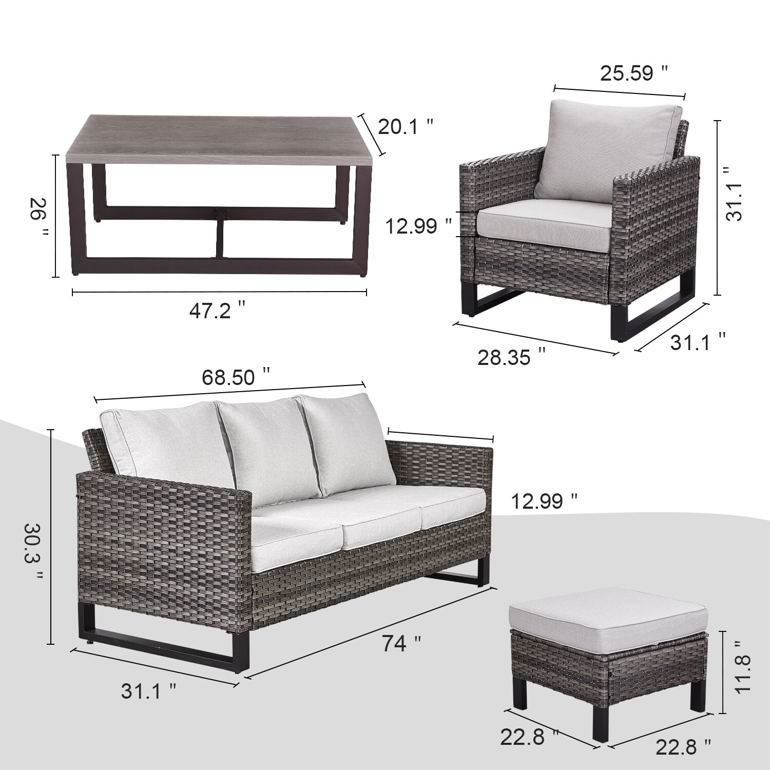Rilyson FS062063065-2 Patio-Conversation-Sets - View #5