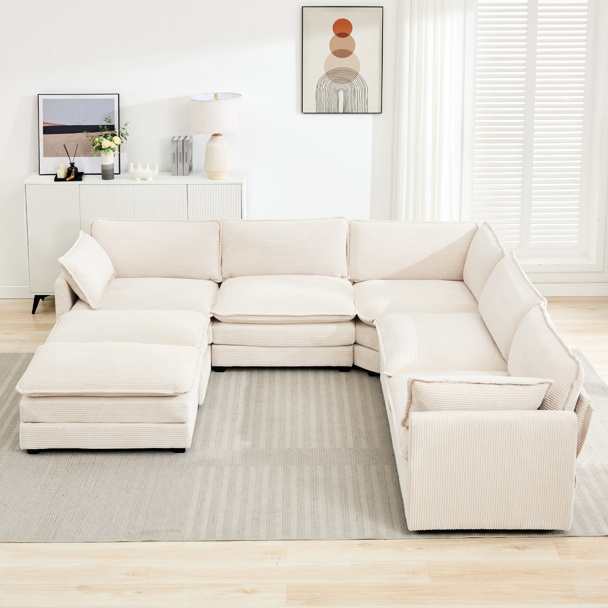 JEAREY HNBYZTY-RED Sofas-Loveseats - View #4