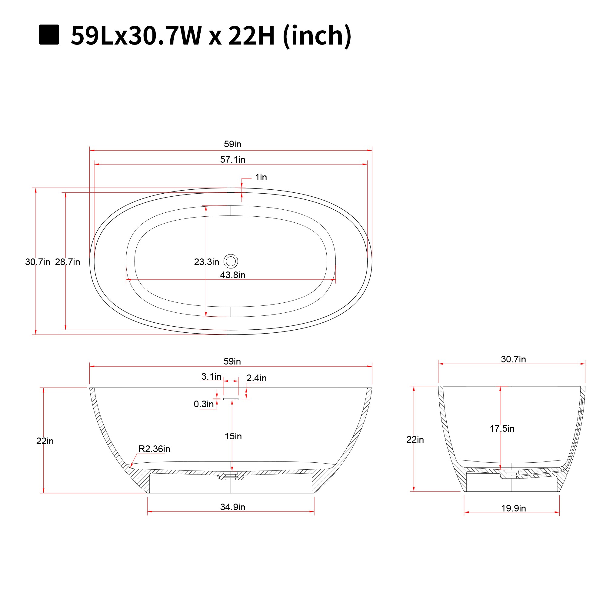Vynxaria LS0505-FX27537829 bathtubs - View #5