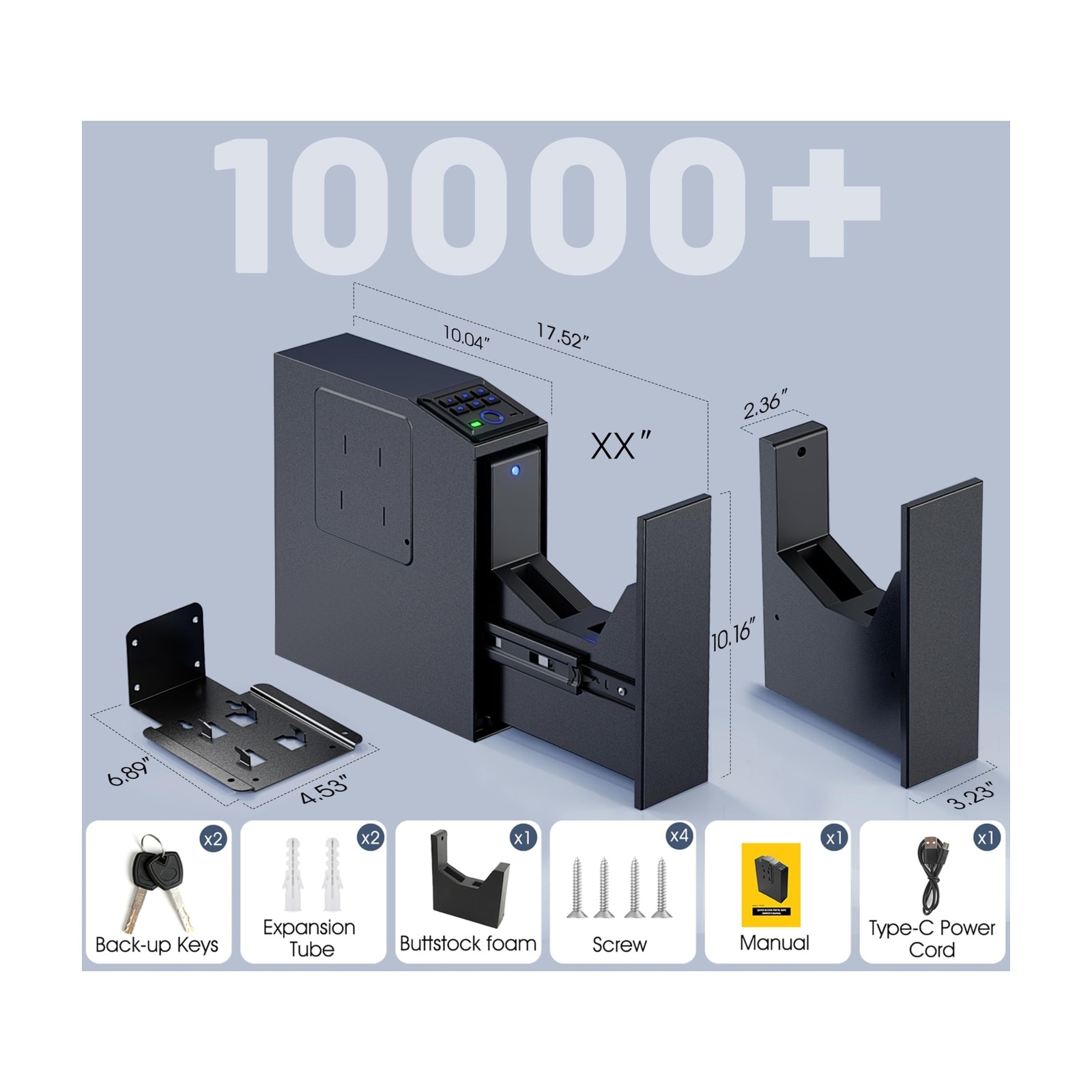 Adrinfly LAD0811D212 Gun-Safes - View #6