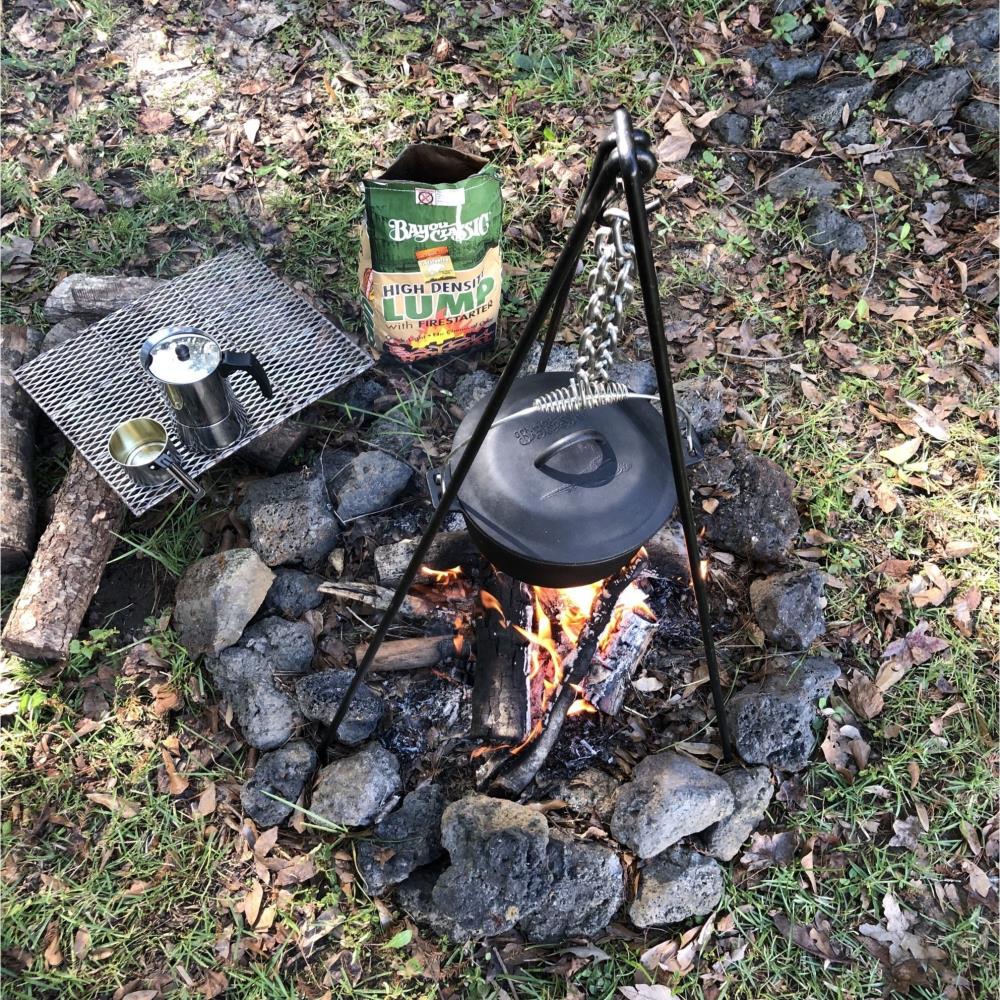 Camp Chef Dutch Oven Cast Iron Campfire Cook Stand in the Cooking Pot  Accessories department at